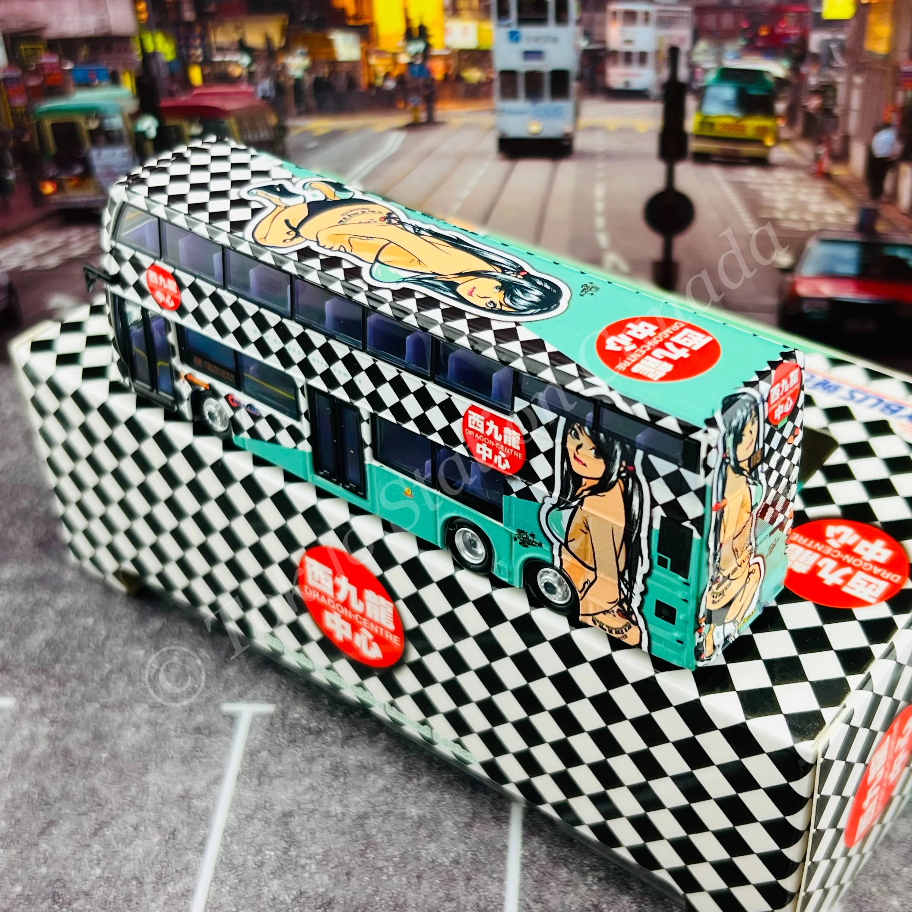 Model 1 1/120 Citybus ADL ENVIRO500 MMC 12m (Dragon Centre 西九龍中心) S33604 - 8488 TM2653 @ 深水埗 118 (綠/黑色) - Image 5