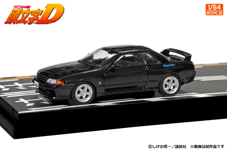 MODELER'S 1/64 Initial D Set Vol.18 Tsuyoshi Nakazato Skyline GT-R (BNR32) & Seiji Iwaki Lancer Evolution IV MD64218 - Image 3