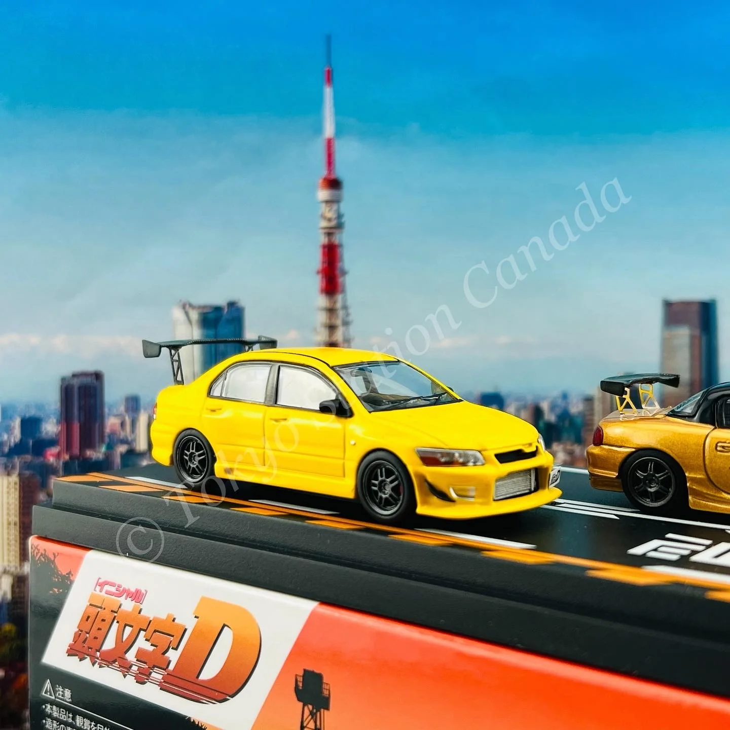 MODELER'S 1/64 Initial D Set Vol.6 Satoshi Omiya Roadster (NB8C) & Kobayakawa Lancer Evolution VII MD64206 - Image 4