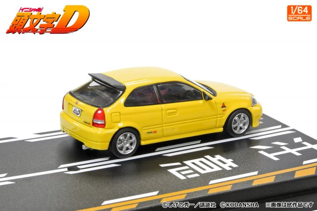 MODELER'S 1/64 Initial D Set Vol.9 Taiki Ninomiya Civic (EK9) & Smiley Sakai Integra (DC2) MD64209 - Image 4