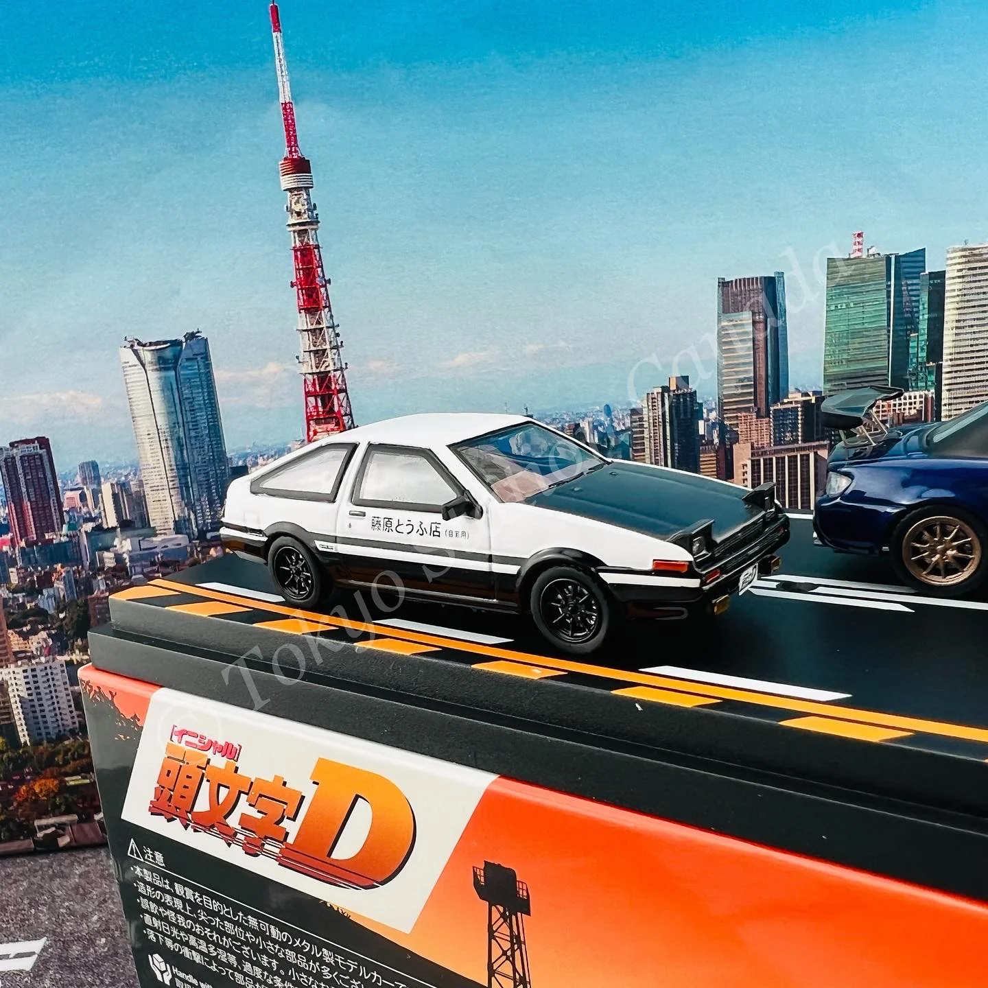 MODELER'S 1/64Initial D Set Vol.7 Takumi Fujiwara Trueno (AE86) & Toshiya Shiroshima S2000 MD64207 - Image 5