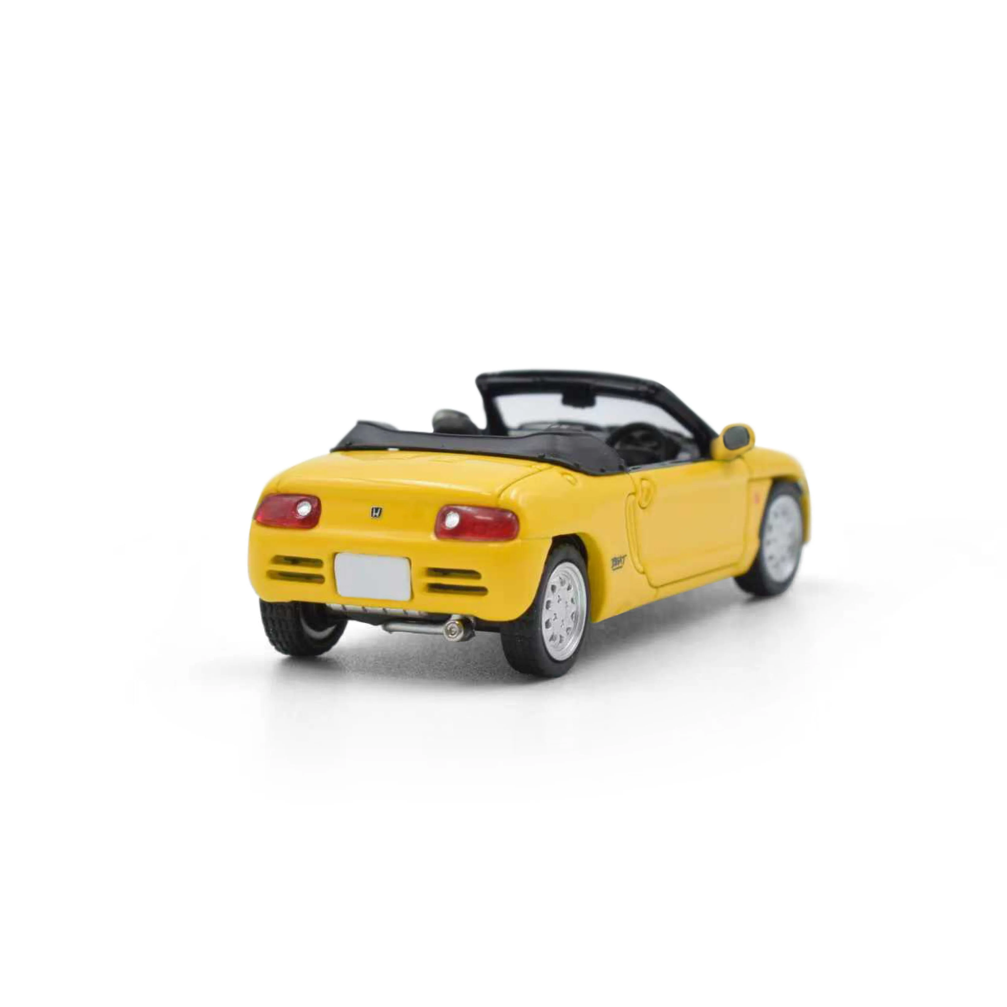 MODELMODEL 1/64 Honda Beat Convertible 1991 Yellow MM64-Beat-001 - Image 3