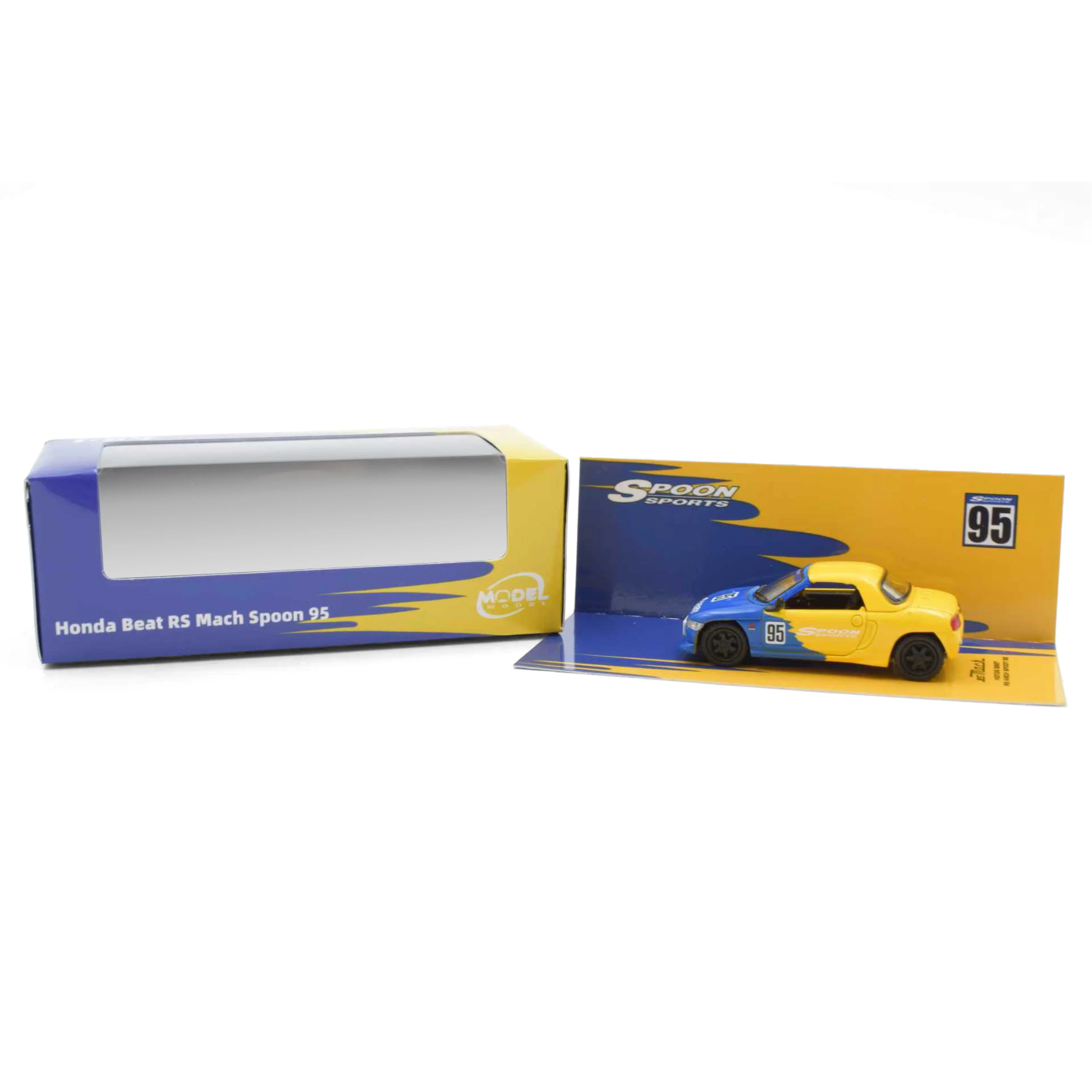 MODELMODEL 1/64 Honda Beat RS Mach Spoon 95 MM64-Beat-002 - Image 2