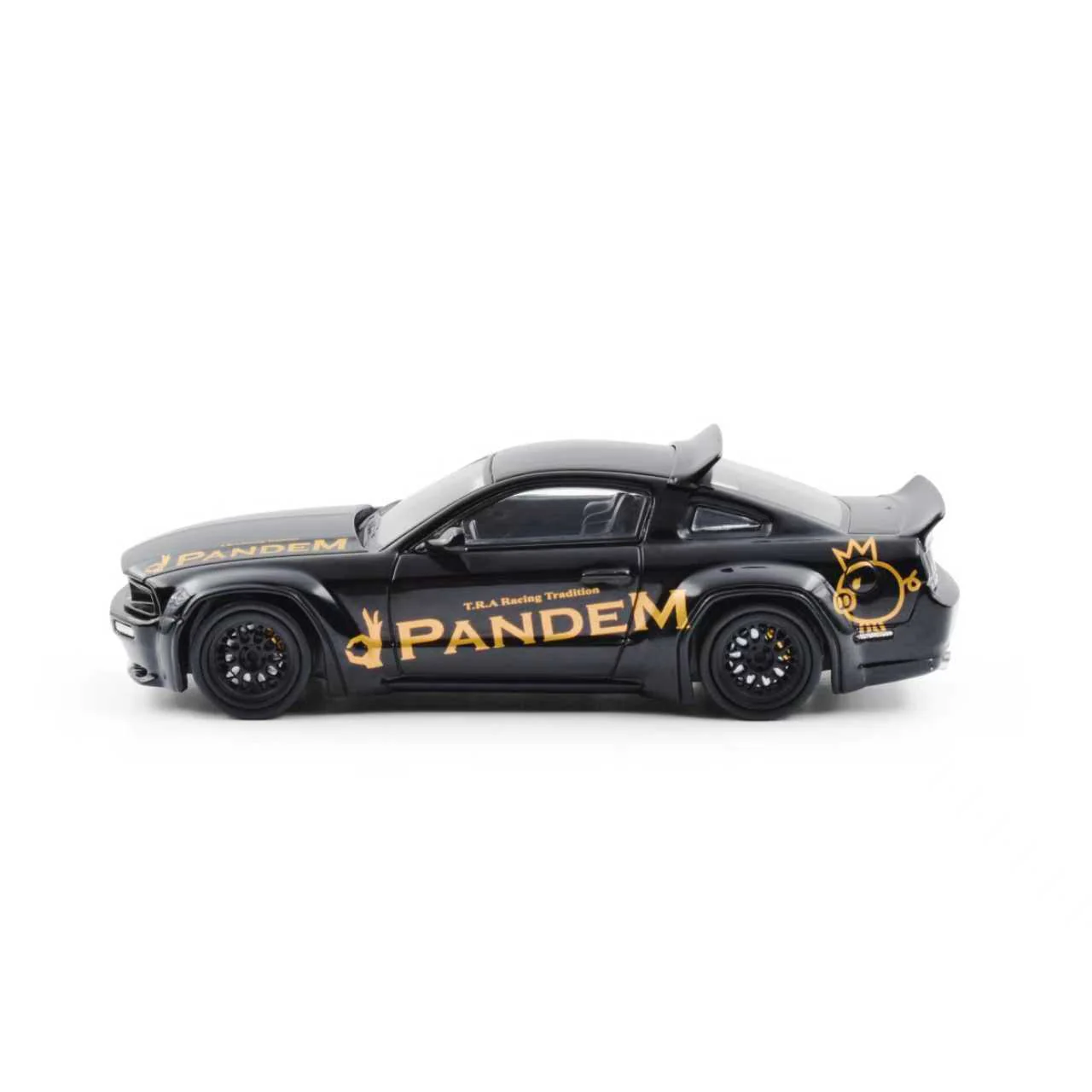 PREORDER MODELMODEL 1/64 Pandem Mustang Black MM64-PM-002 (Approx. Release Date: Q1 2026 and subject to the manufacturer's final decision) - Image 3
