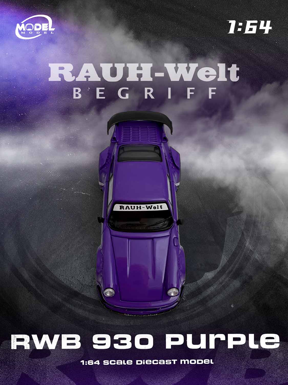 PREORDER MODELMODEL 1/64 RWB 930 Purple MM64-RWB930-003  (Approx. Release Date: Q2 2026 and subject to the manufacturer's final decision) - Image 2