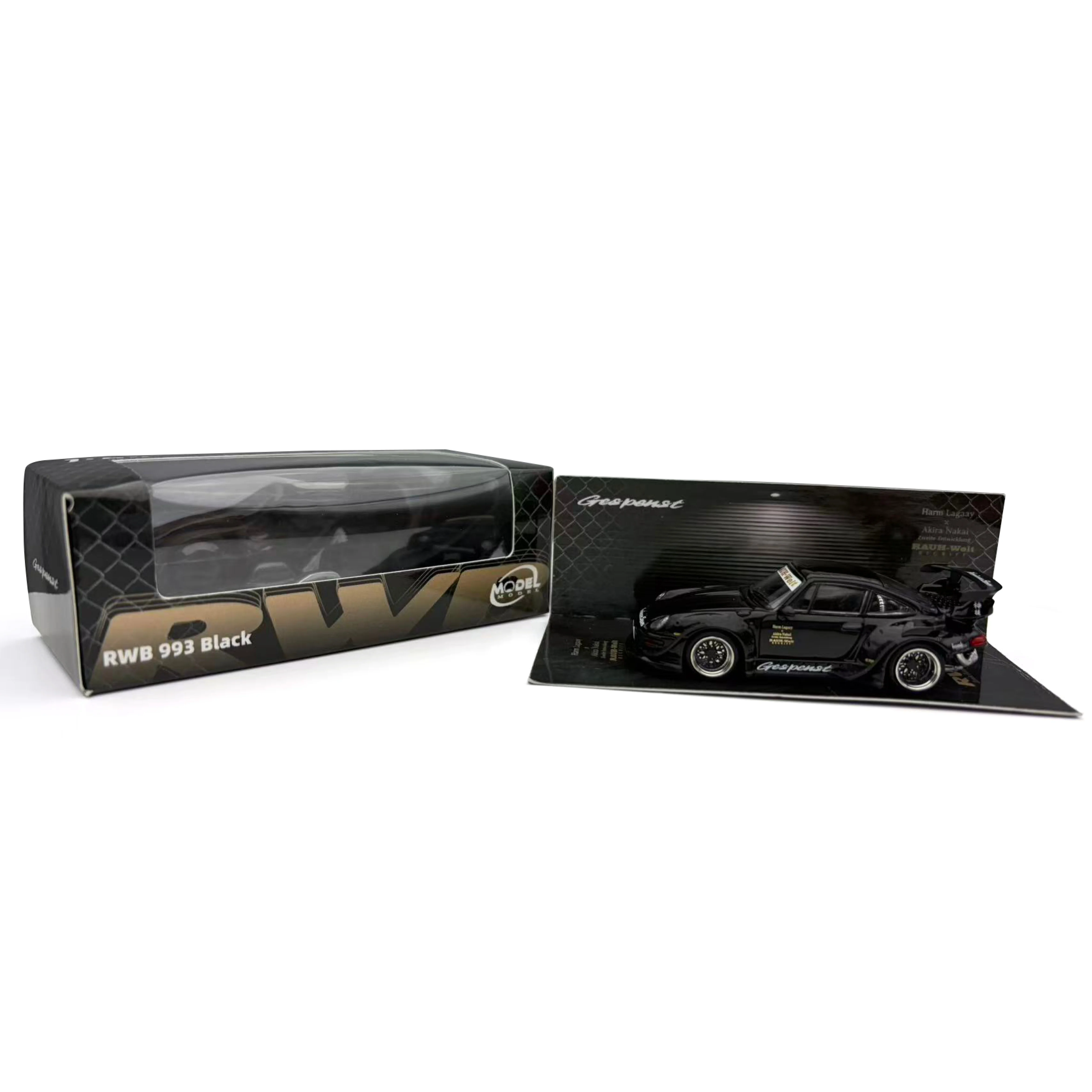 PREORDER MODELMODEL 1/64 RWB 993 Black MM64-RWB993-004 (Approx. Release Date: Q1 2026 and subject to the manufacturer's final decision) - Image 2
