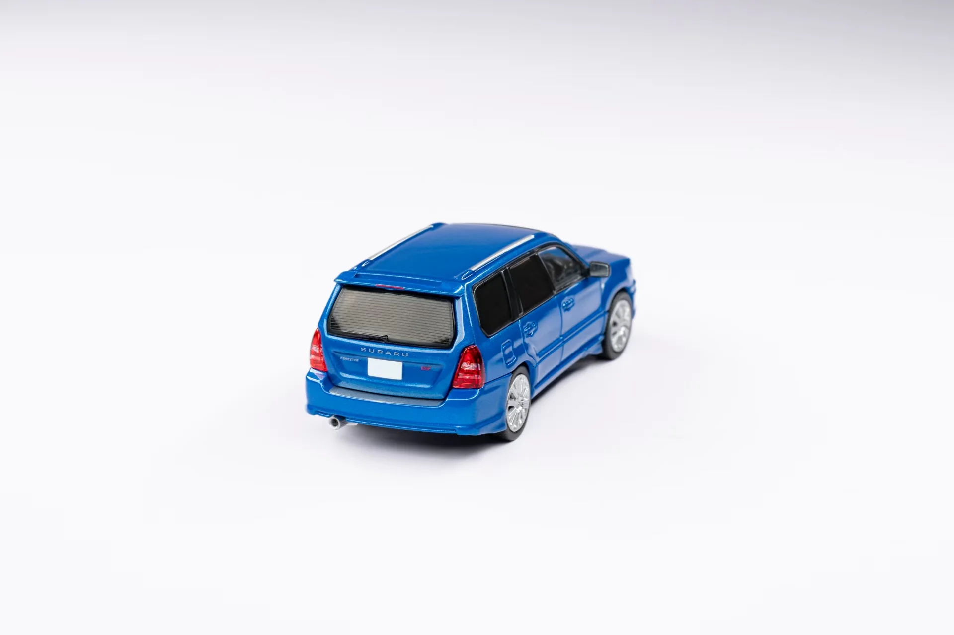 ModelModel 1/64 Subaru Forester SG9 Sti blue MM64-SG9-001 - Image 3