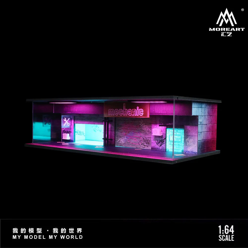 MoreArt 1/64 CYBERPUNK SERIES 02 DIORAMA MO914302 - Image 4