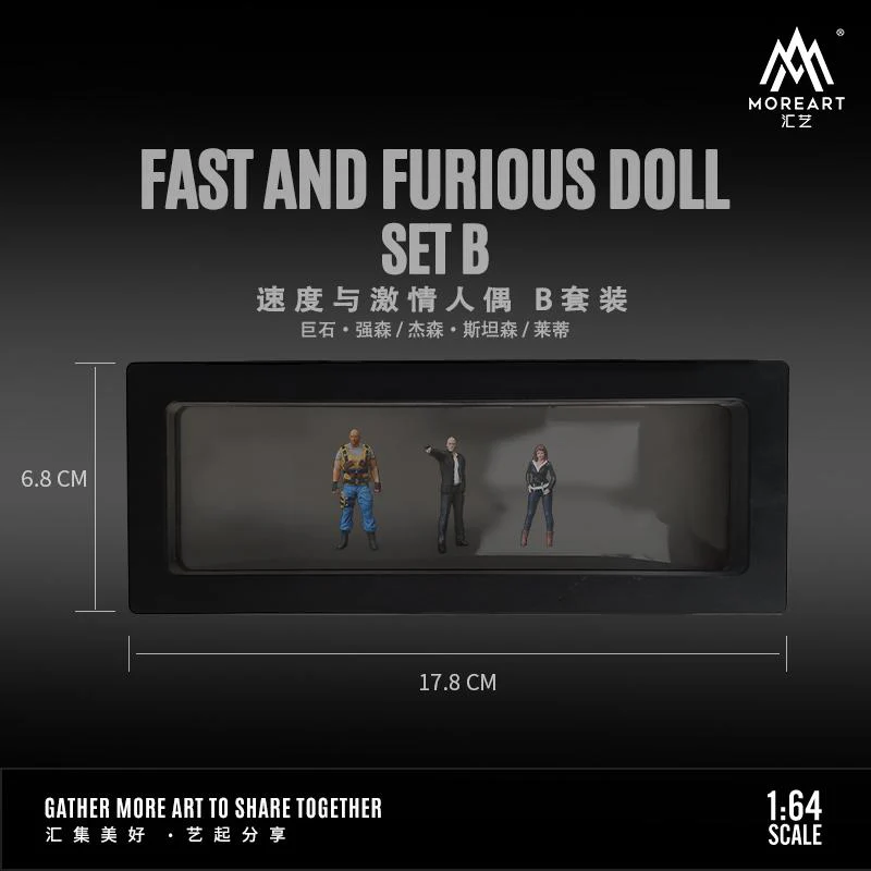 MOREART 1/64 FAST AND FURIOUS DOLL SET B - Image 3