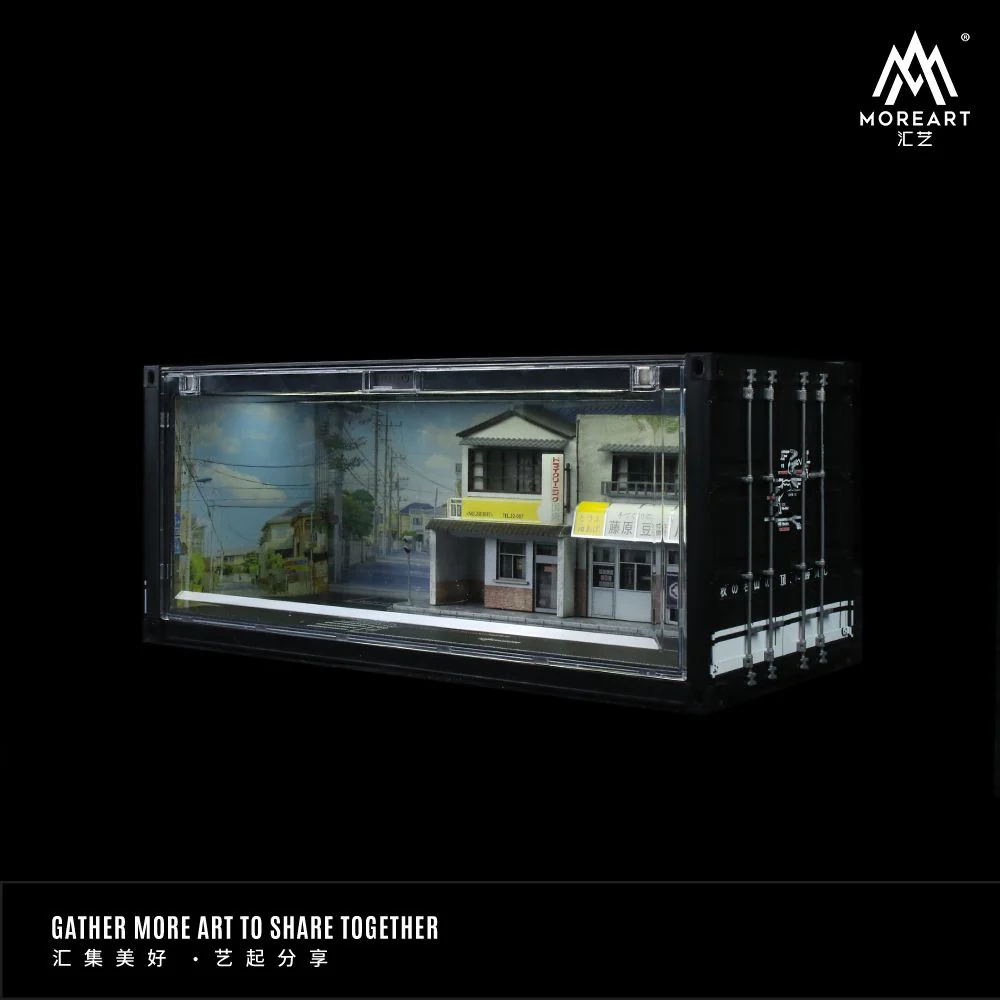 MoreArt 1/64 INITIAL D CONTAINER DIORAMA VERSION C MO400204 - Image 2