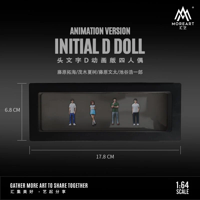 MOREART 1/64 INITIAL D DOLL SET (B) MO222009 - Image 2