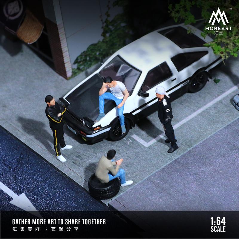 MOREART 1/64 Initial D Figurine Set (Movie Version) - Image 3