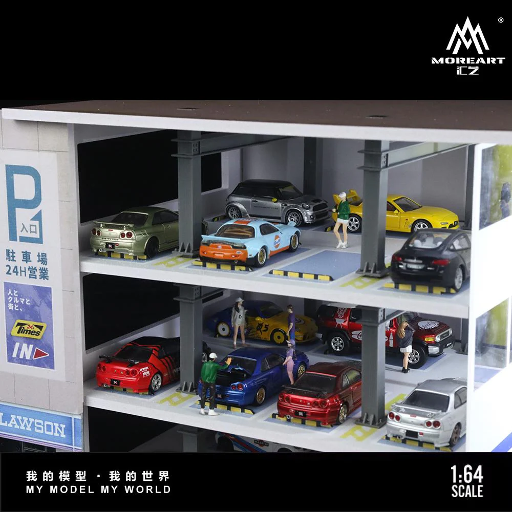 MoreArt 1/64 JAPANESE PARKING GARAGE MO936601 - Image 3