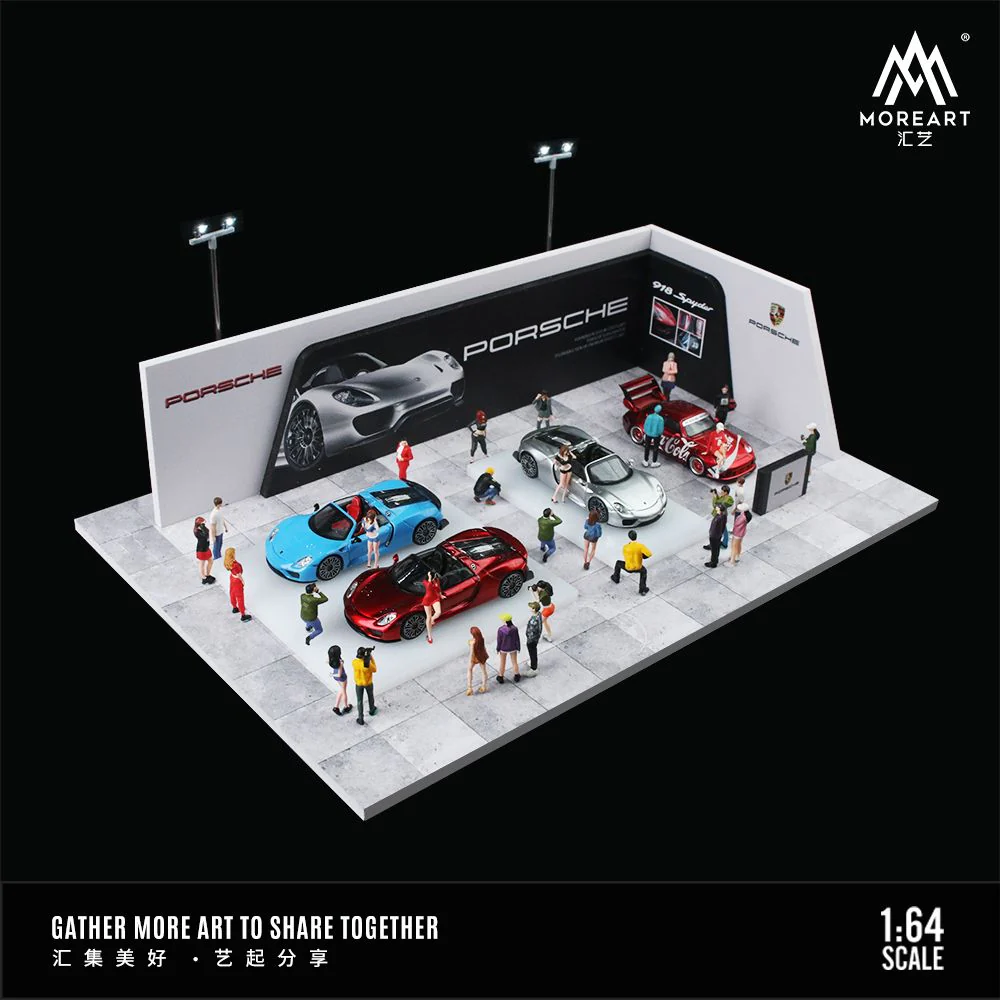 MOREART 1/64 PORSCHE AUTO SHOW MO925201 - Image 2