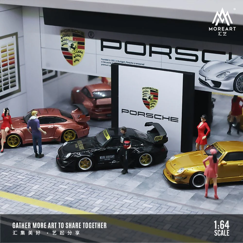 MOREART 1/64 PORSCHE SHOWROOM - Image 3