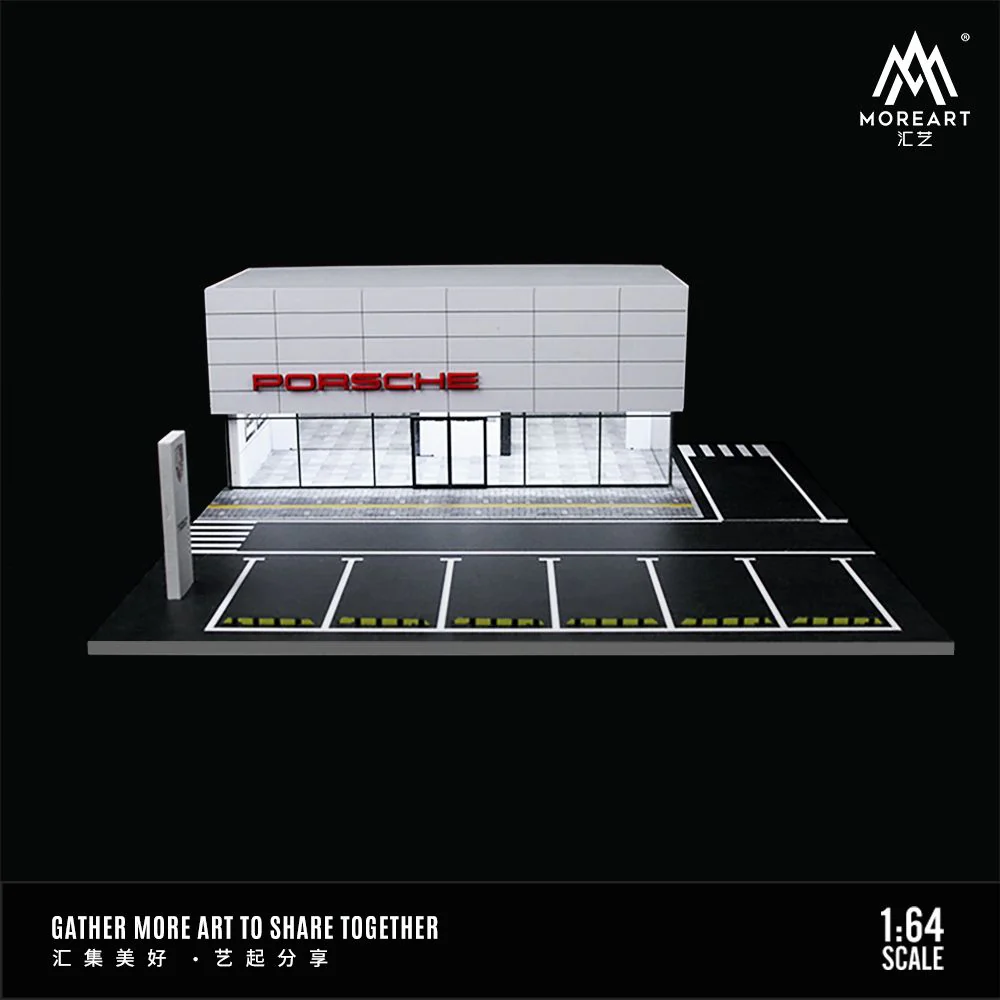 MOREART 1/64 PORSCHE SHOWROOM - Image 6