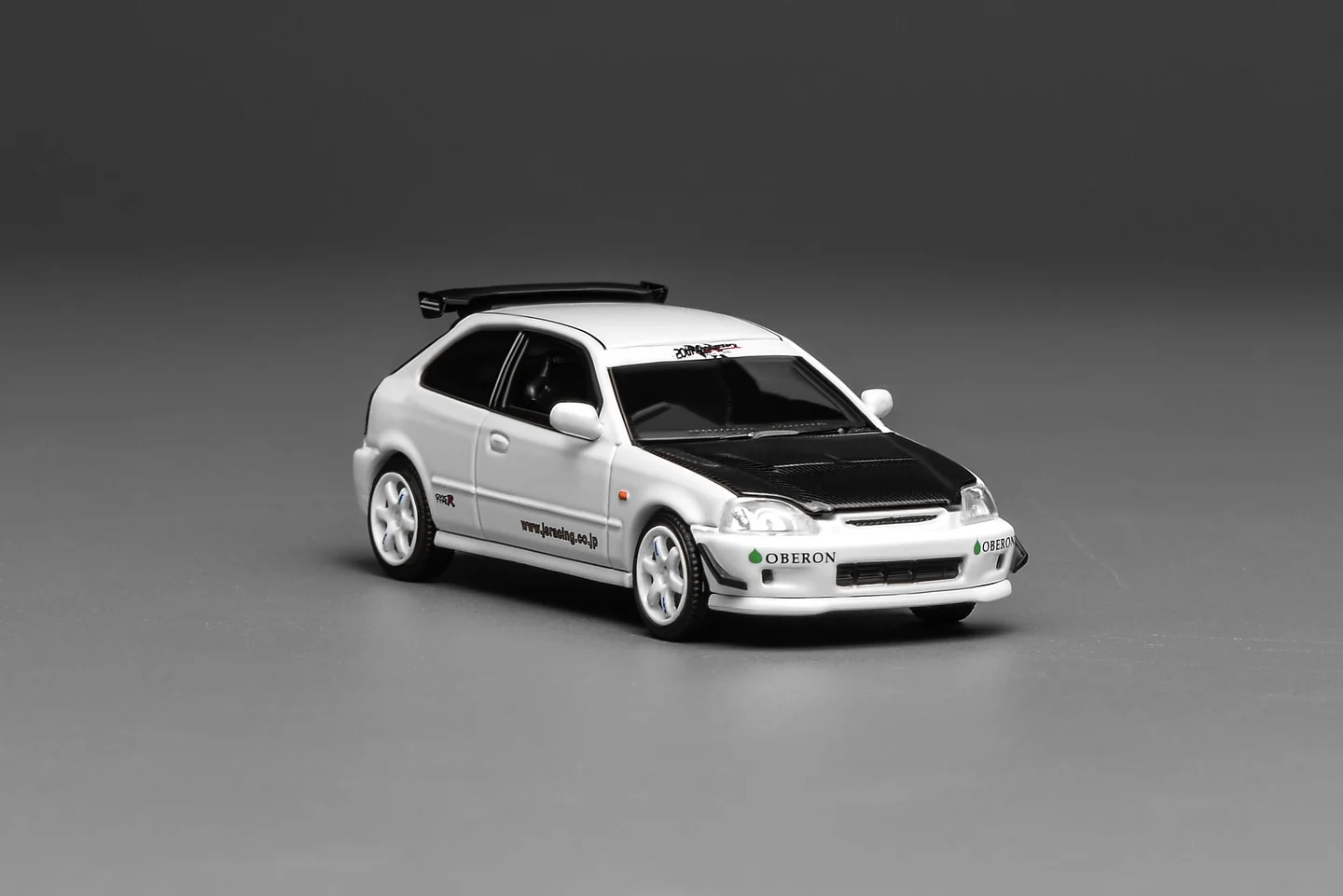 PREORDER Motorhelix 1/64 Honda Civic TYPE R (EK9) J‘s Racing White M65029 (Approx. Release Date: Q1 2026 and subject to the manufacturer's final decision) - Image 2