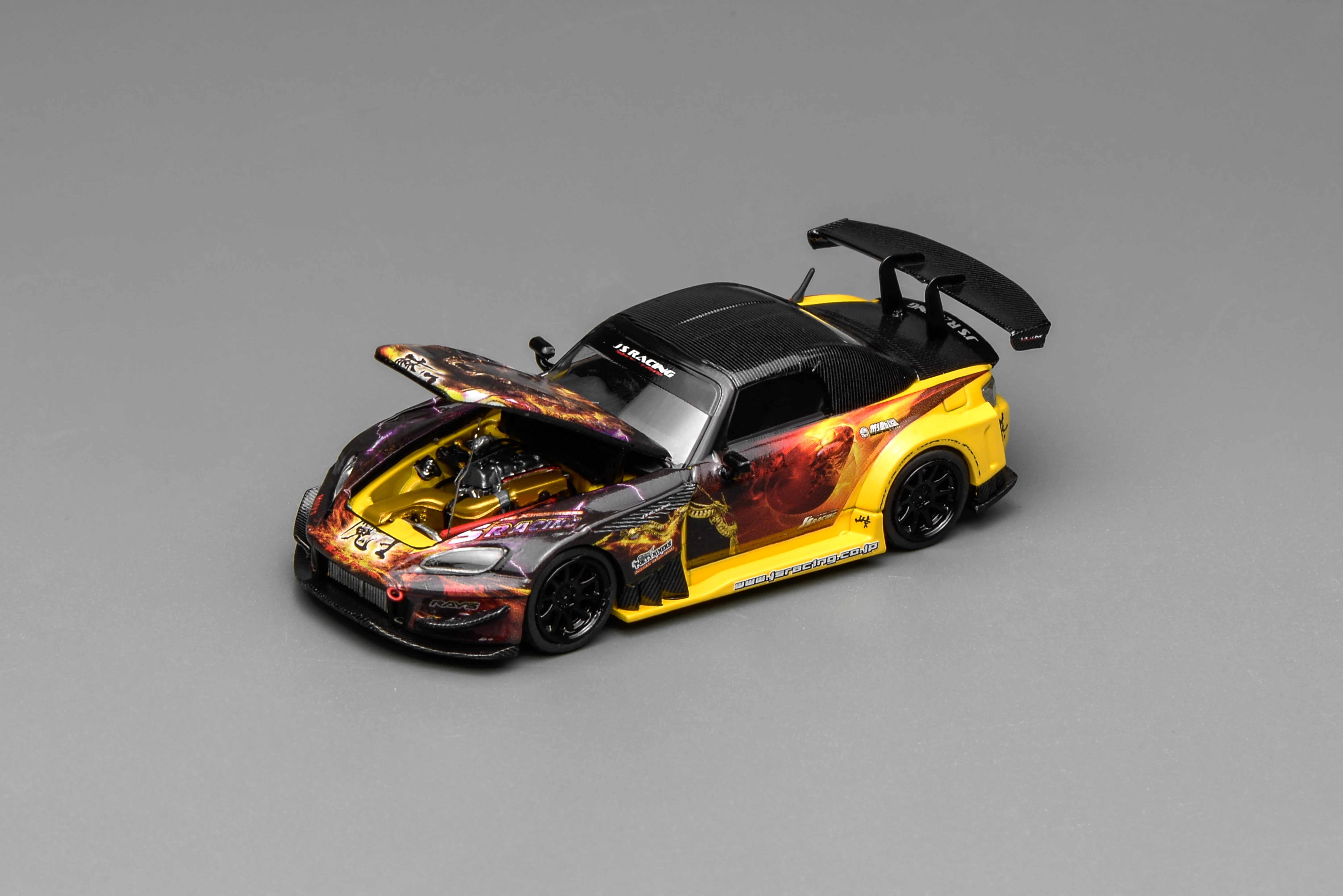 PREORDER Motorhelix 1/64 Honda S2000 J'S Racing Maou 2013 (Approx. Release Date: Q2 2026 and subject to the manufacturer's final decision) - Image 2