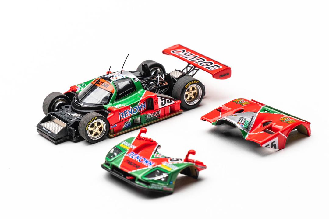 MOTORHELIX 1/64 Mazda 787B #55 WINNER Car - Image 4