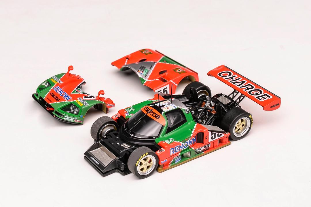 MOTORHELIX 1/64 Mazda 787B #55 WINNER Car - Image 5