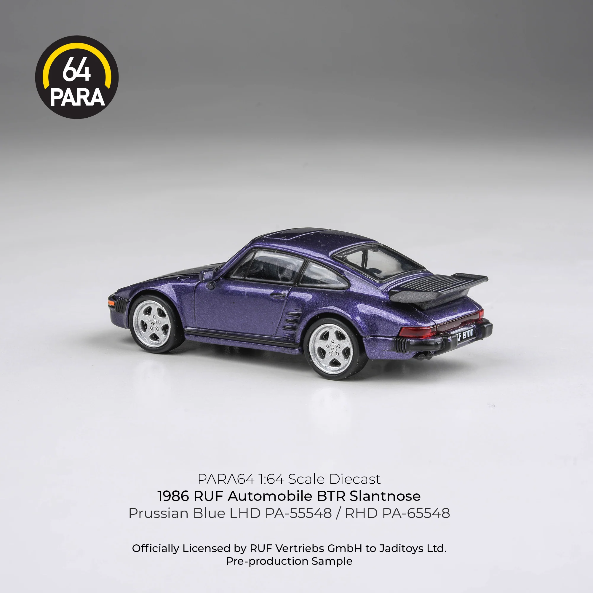 PARA64 1/64 1986 RUF BTR Slantnose, Prussian Blue LHD PA-55548 - Image 2