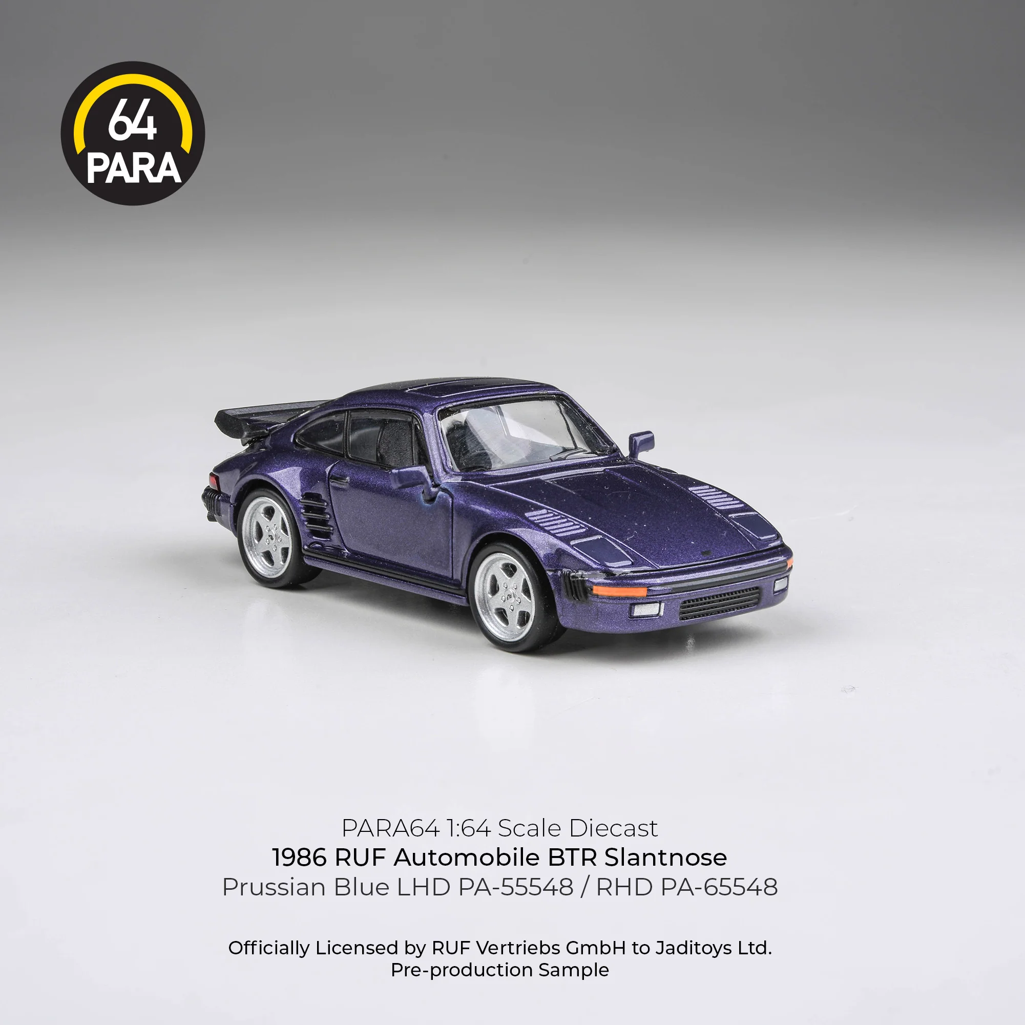 PARA64 1/64 1986 RUF BTR Slantnose, Prussian Blue LHD PA-55548 - Image 4