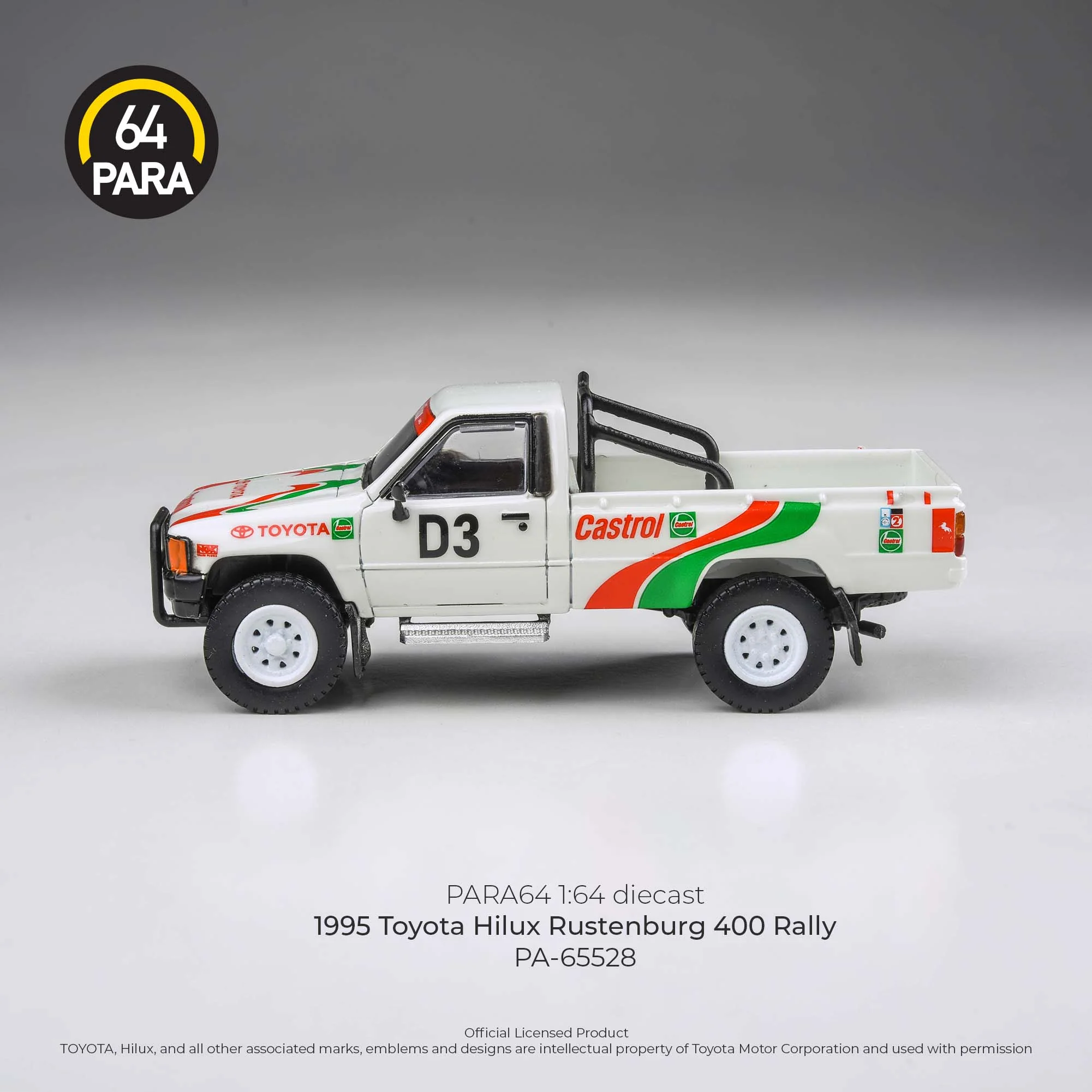 PARA64 1/64 1995 Toyota Hilux Rustenburg 400 Rally RHD PA-65528 - Image 2