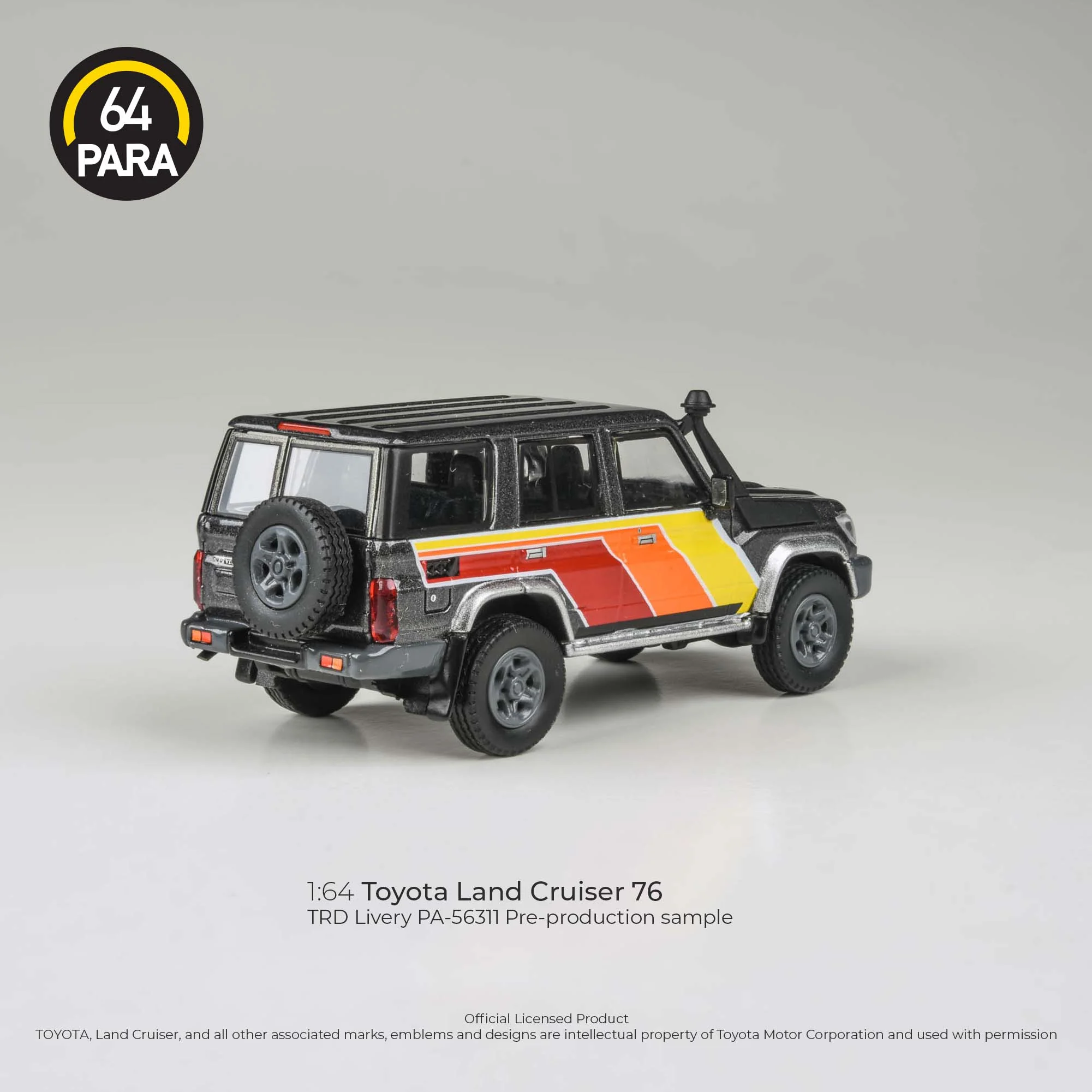 PREORDER PARA64 1/64 2014 Toyota Land Cruiser LC 76 TRD Livery PA-56311 (Approx. Release Date : Q4 2024 subject to manufacturer's final decision) - Image 2