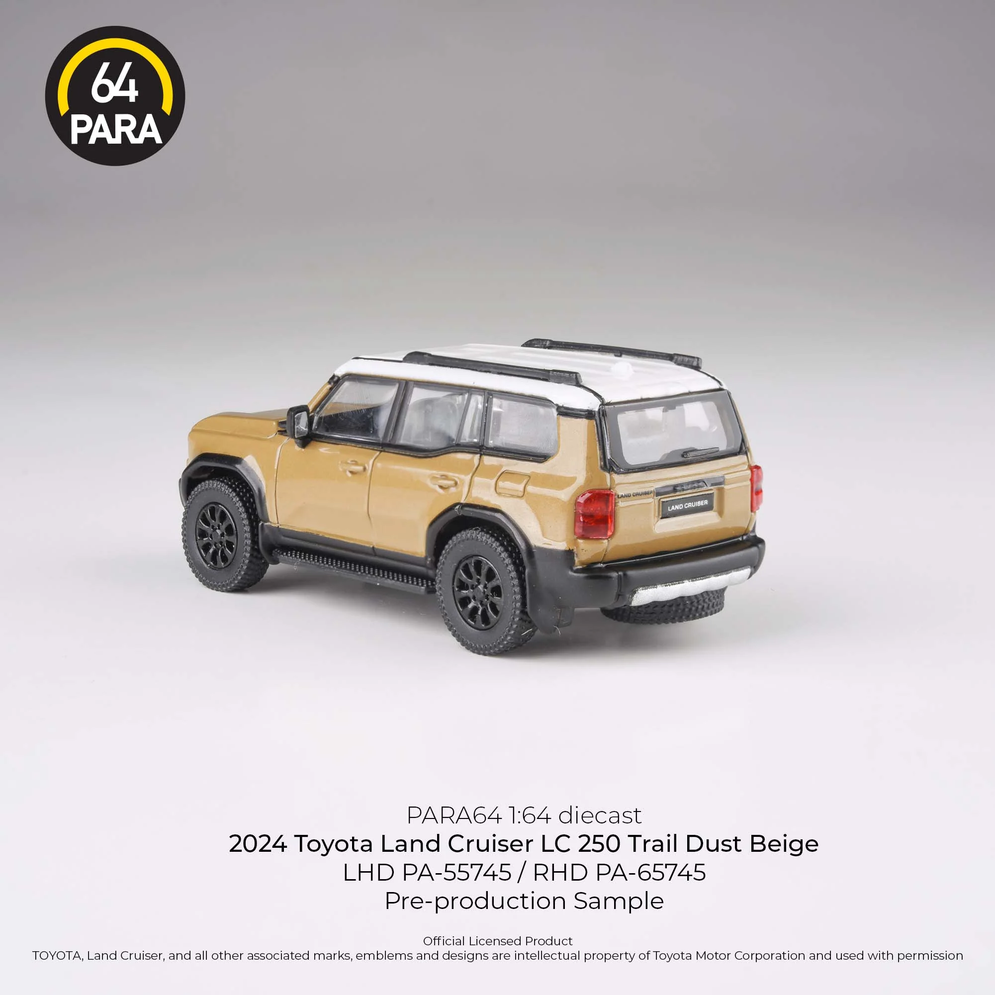 PARA64 1/64 2024 Toyota Land Cruiser 250 – Trail Dust – PA-55745 - Image 2