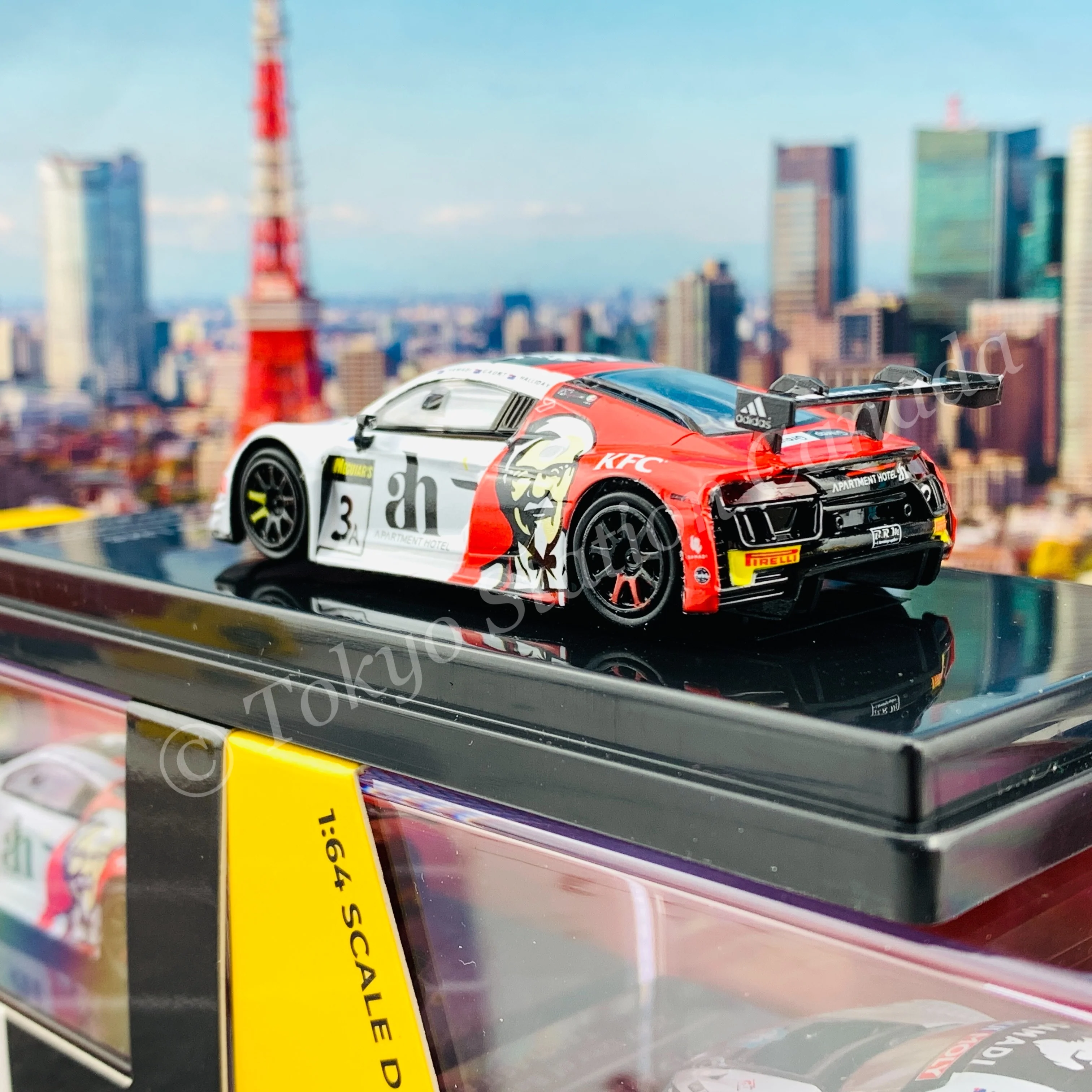 PARA64 1/64 Audi R8LMS 2015 - 2017 12hr Bathurst Team ASR #3A LHD PA-55275 - Image 4