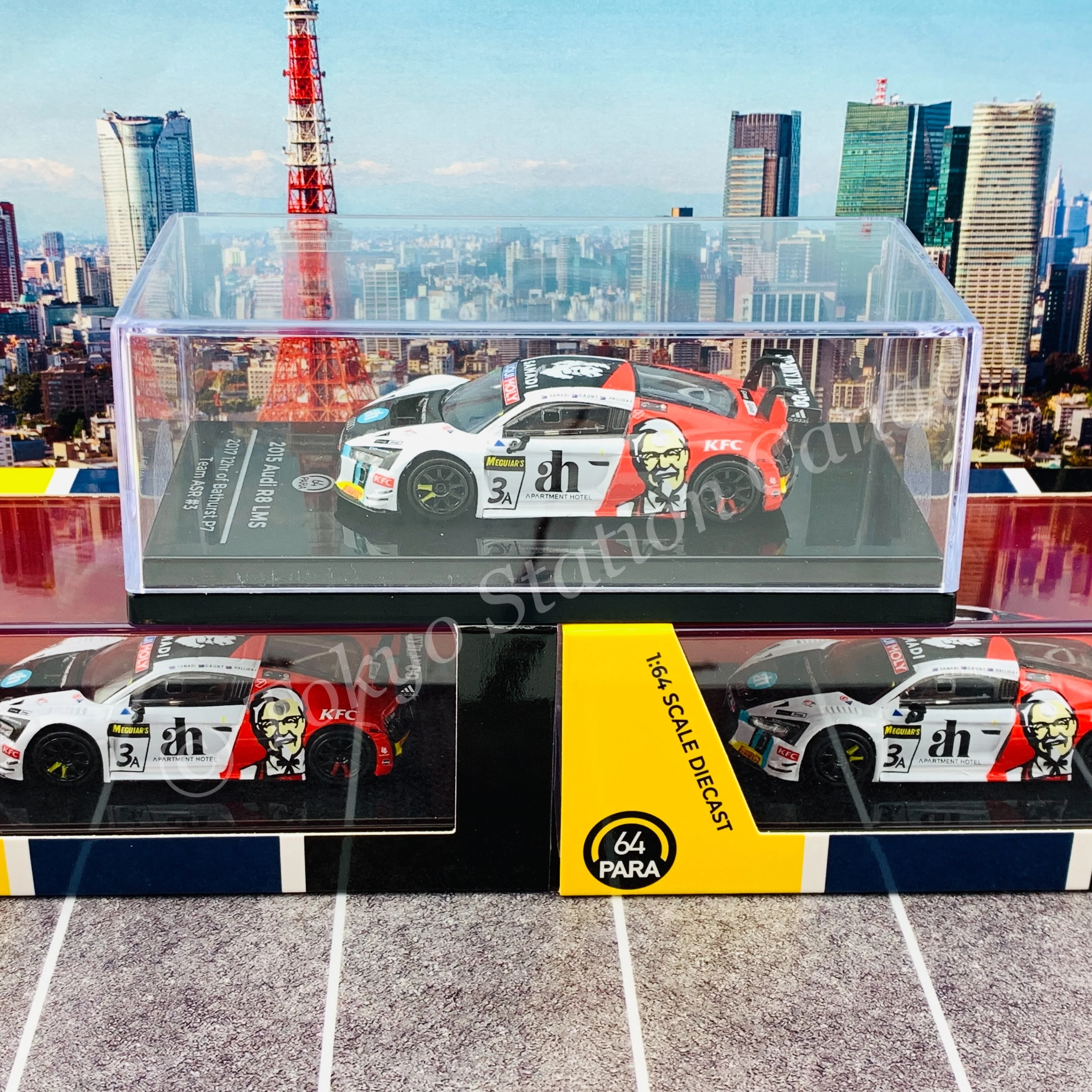 PARA64 1/64 Audi R8LMS 2015 - 2017 12hr Bathurst Team ASR #3A LHD PA-55275 - Image 6
