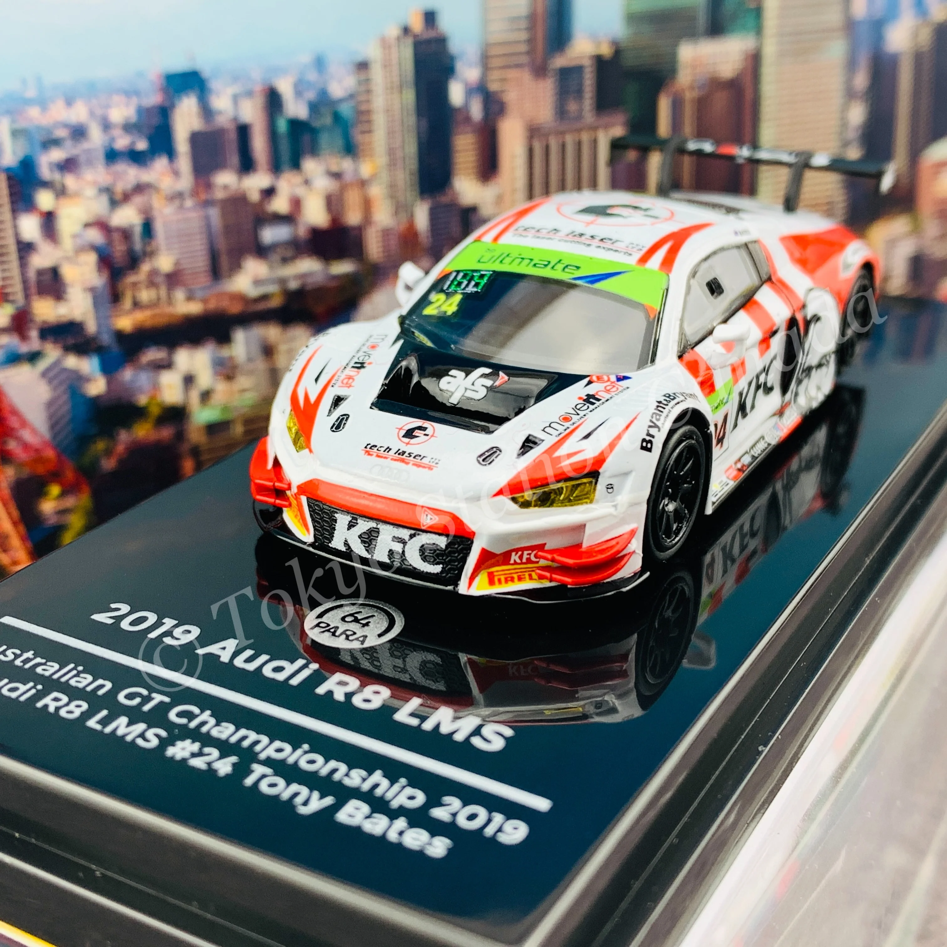 PARA64 1/64 Audi R8LMS 2015 2019 Australian GT Championship #24 LHD PA-55276 - Image 2