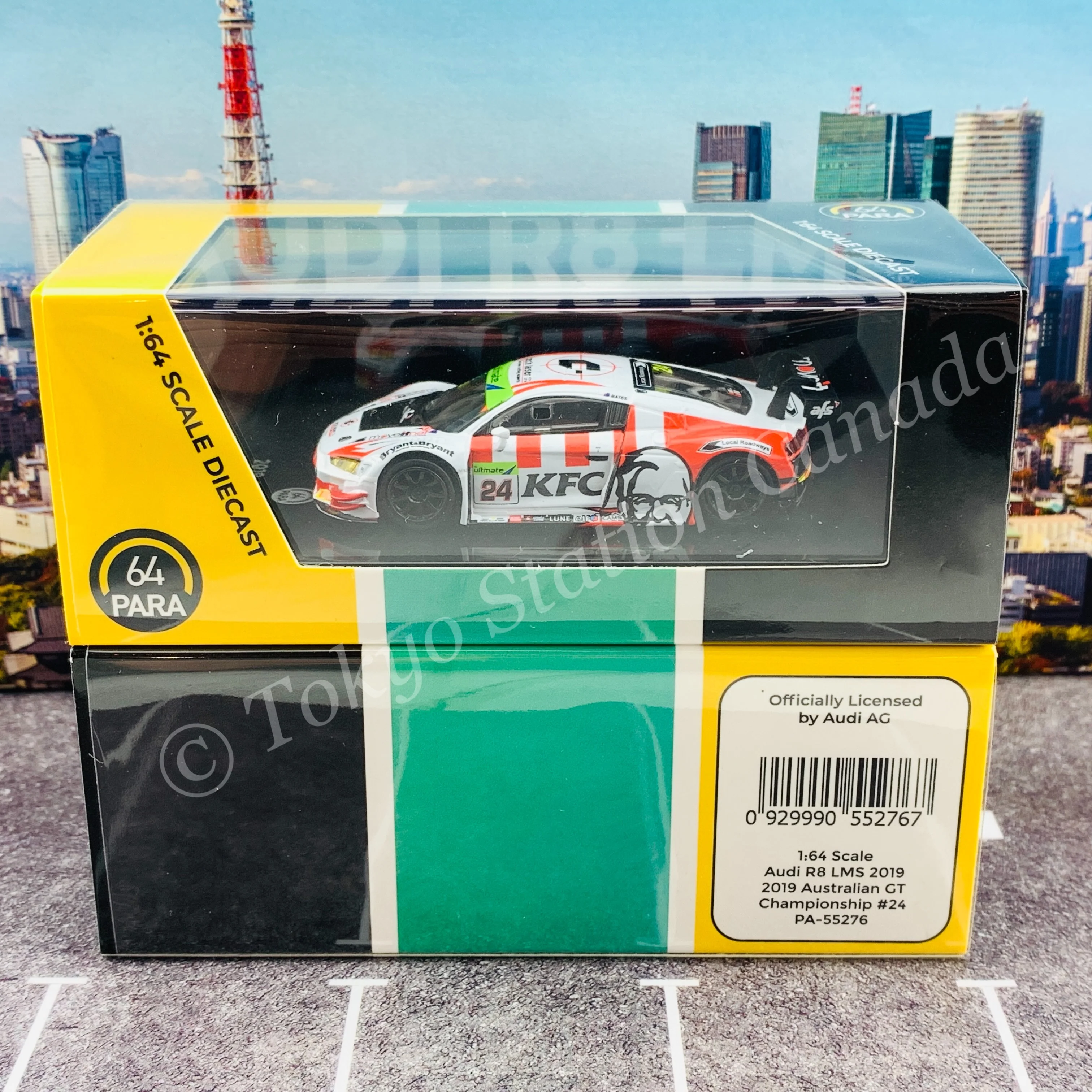 PARA64 1/64 Audi R8LMS 2015 2019 Australian GT Championship #24 LHD PA-55276 - Image 6