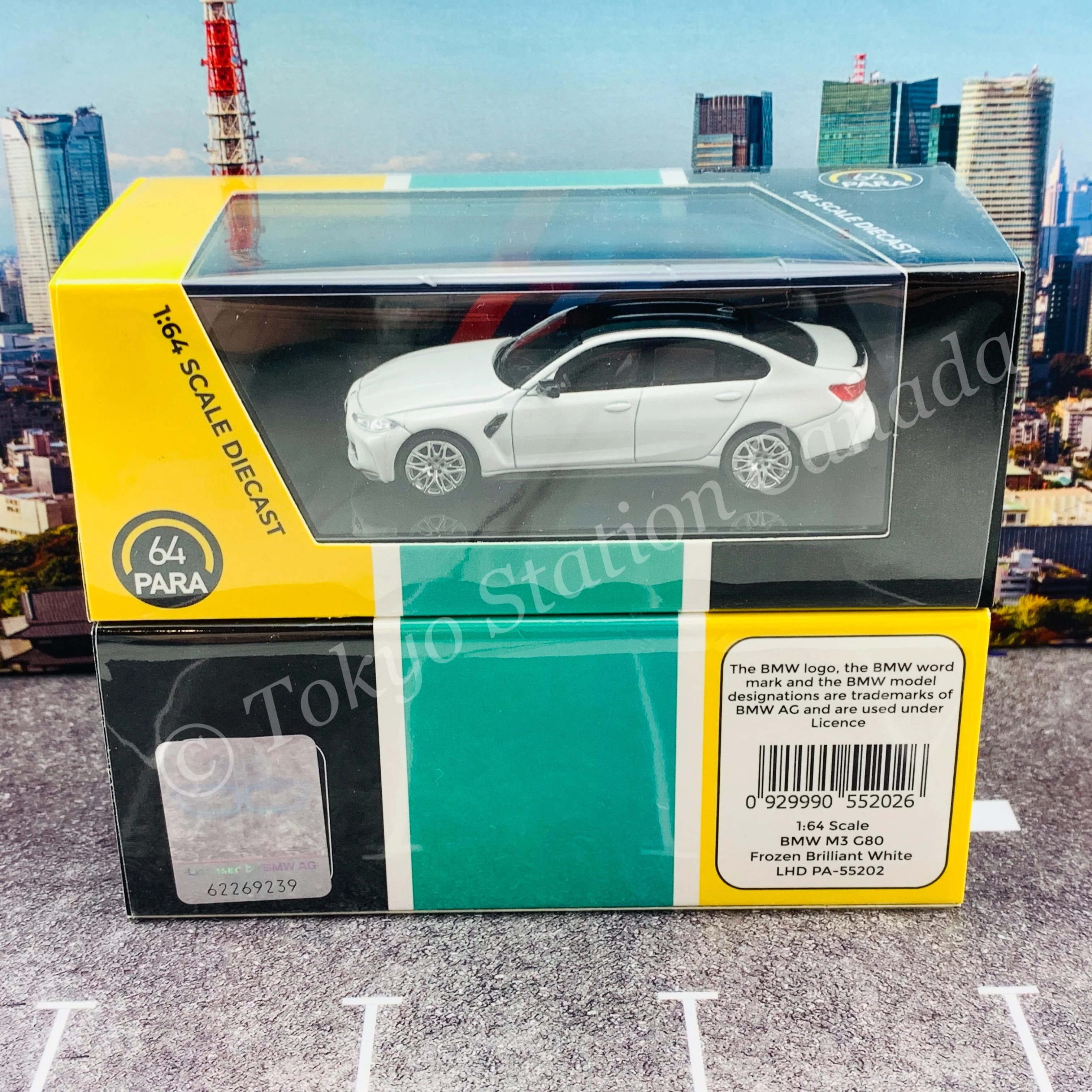 PARA64 1/64 BMW M3 G80 Frozen Brilliant White LHD PA-55202 - Image 6