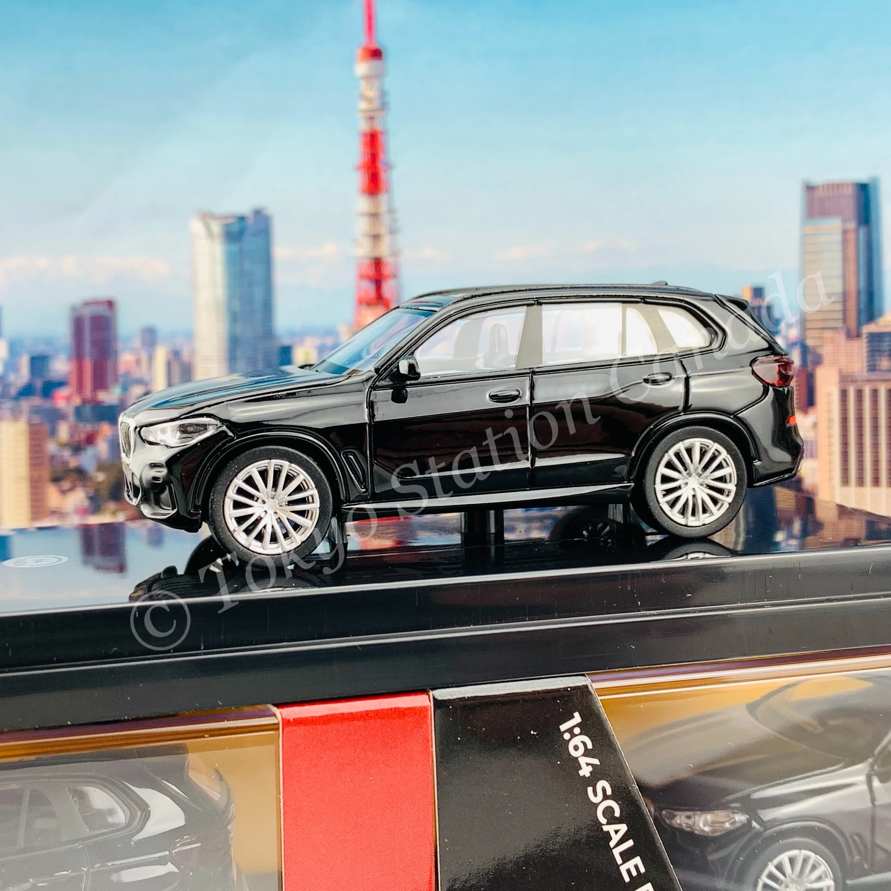 PARA64 1/64 BMW X5 G05 Black LHD PA-55183 - Image 3