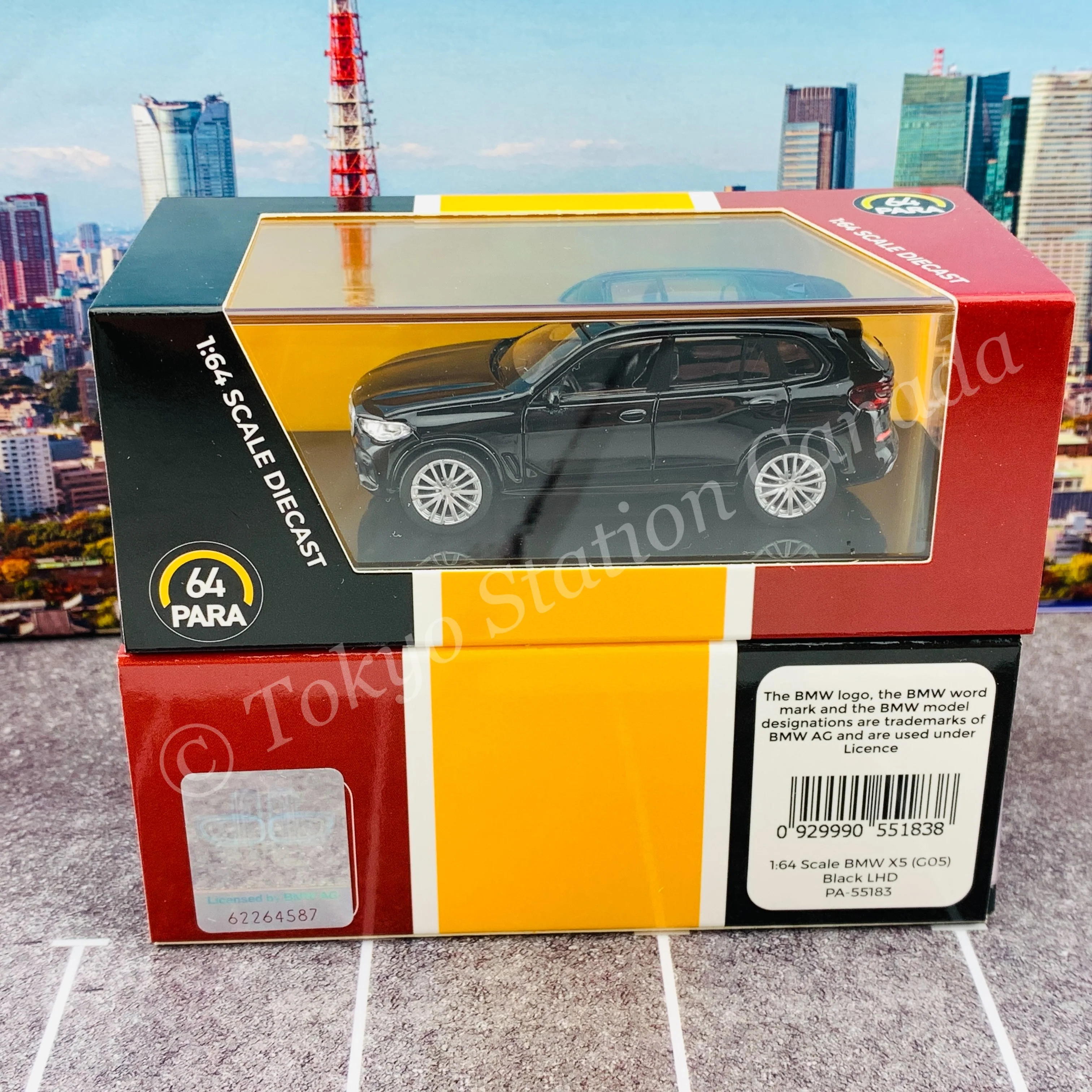 PARA64 1/64 BMW X5 G05 Black LHD PA-55183 - Image 6