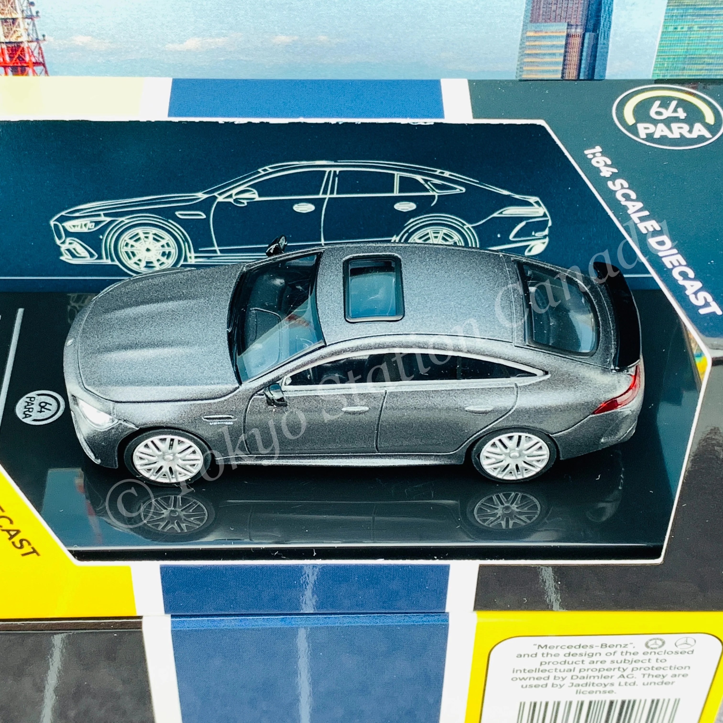 PARA64 1/64 Mercedes-AMG GT 63 S - Matt Grey LHD PA-55282 - Image 5