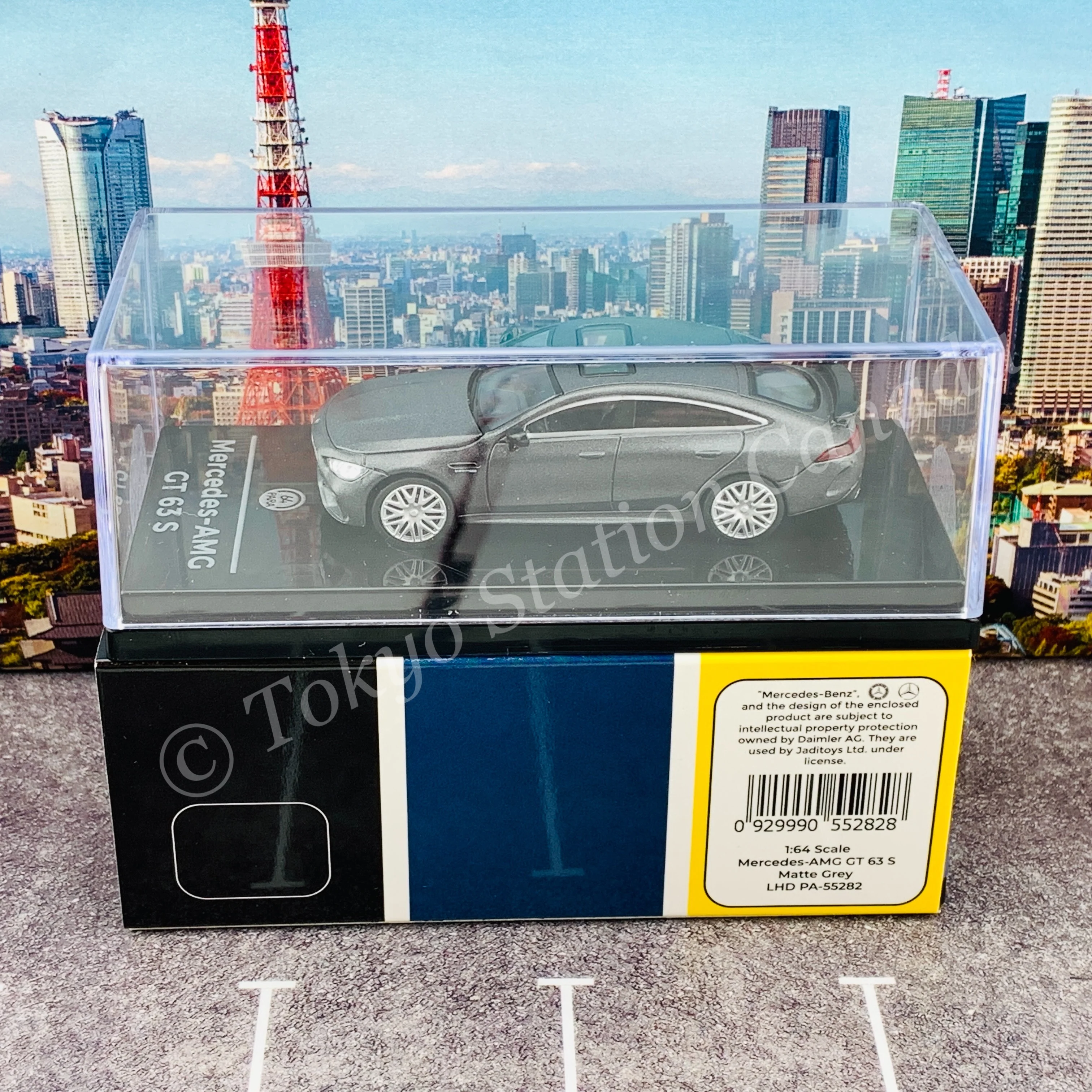 PARA64 1/64 Mercedes-AMG GT 63 S - Matt Grey LHD PA-55282 - Image 6