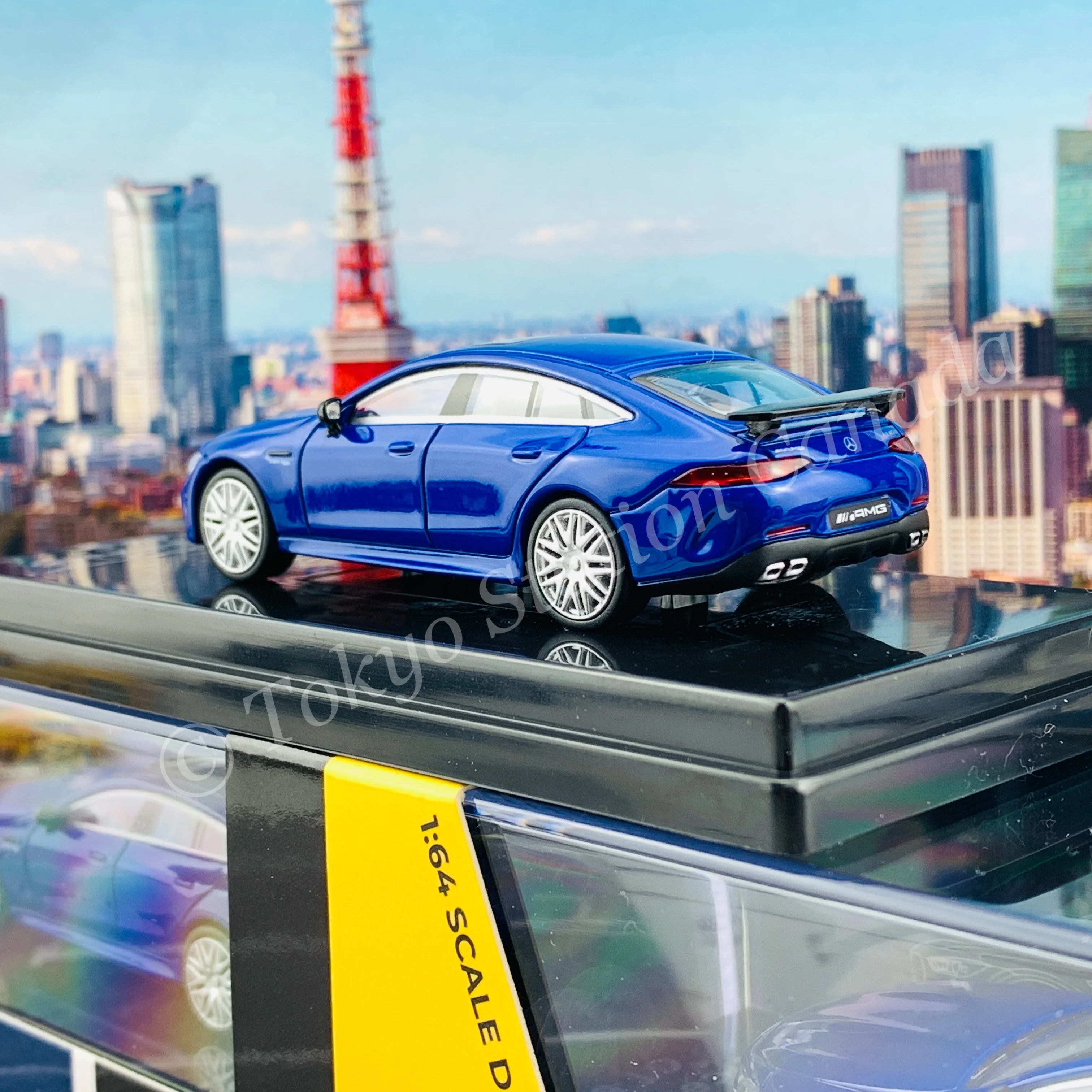 PARA64 1/64 Mercedes-AMG GT 63 S - Metallic Blue LHD PA-55281 - Image 4