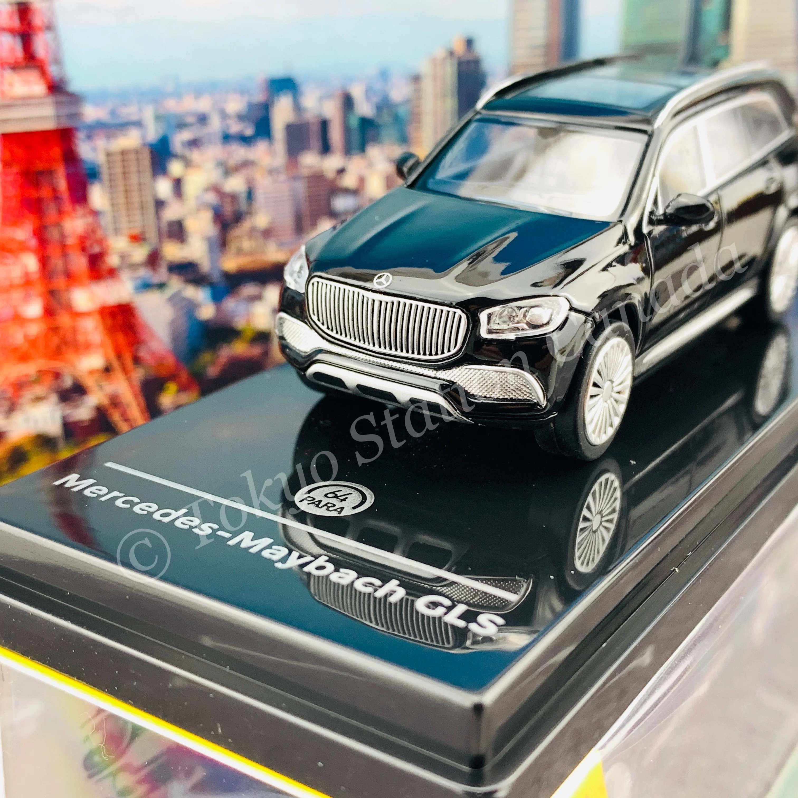 PARA64 1/64 Mercedes-Maybach GLS Black LHD PA-55301 - Image 2