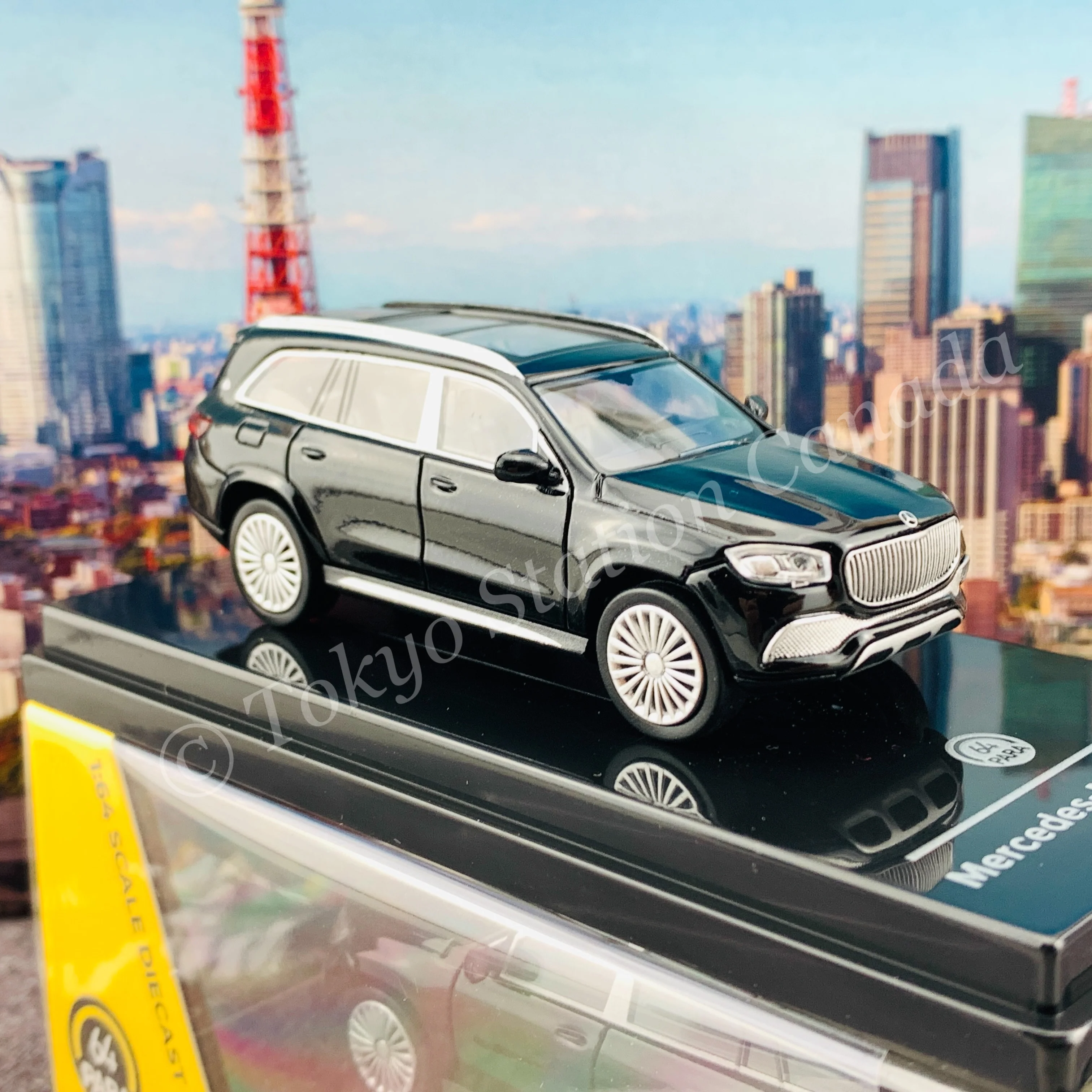 PARA64 1/64 Mercedes-Maybach GLS Black LHD PA-55301 - Image 4