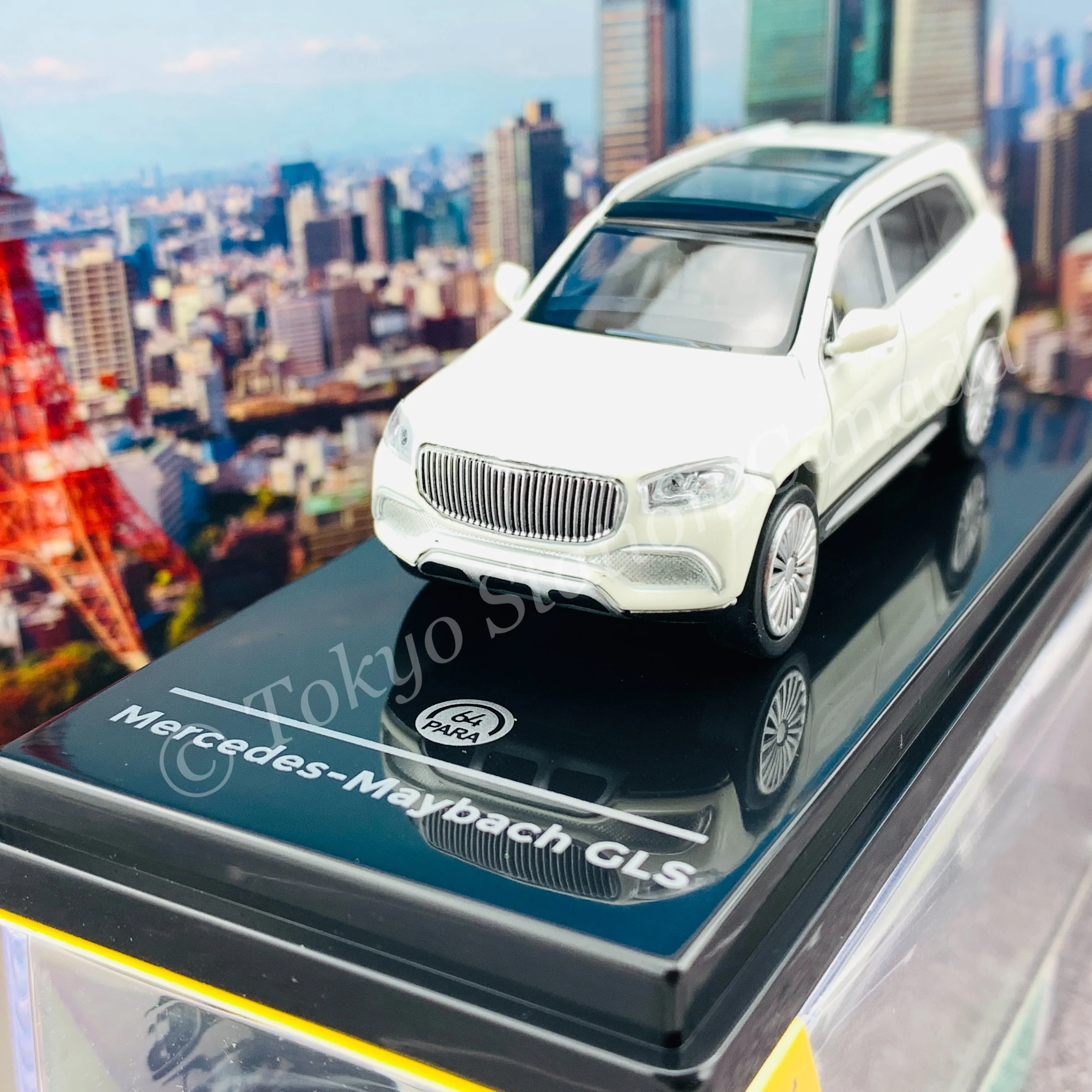 PARA64 1/64 Mercedes-Maybach GLS White LHD PA-55302 - Image 2