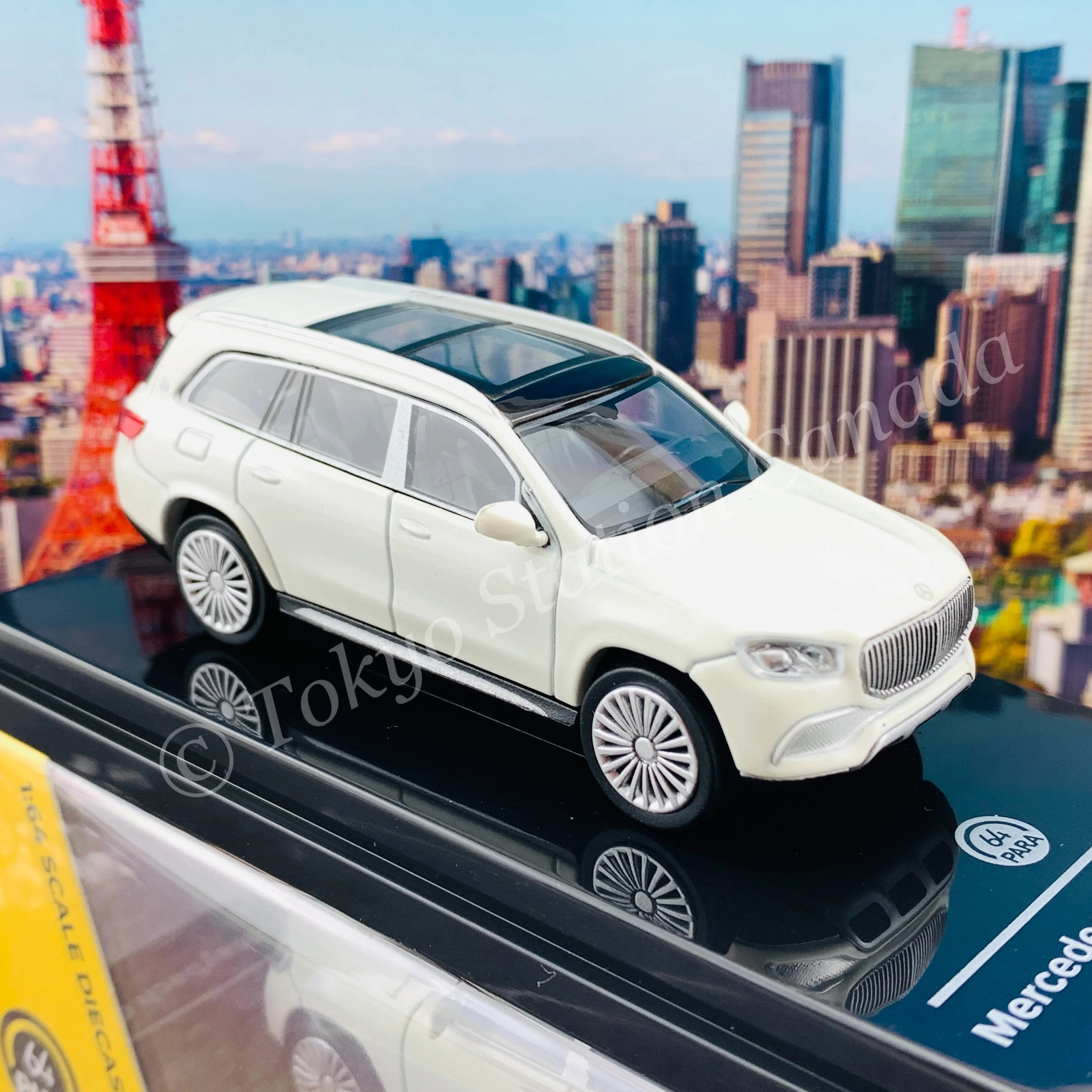 PARA64 1/64 Mercedes-Maybach GLS White LHD PA-55302 - Image 5