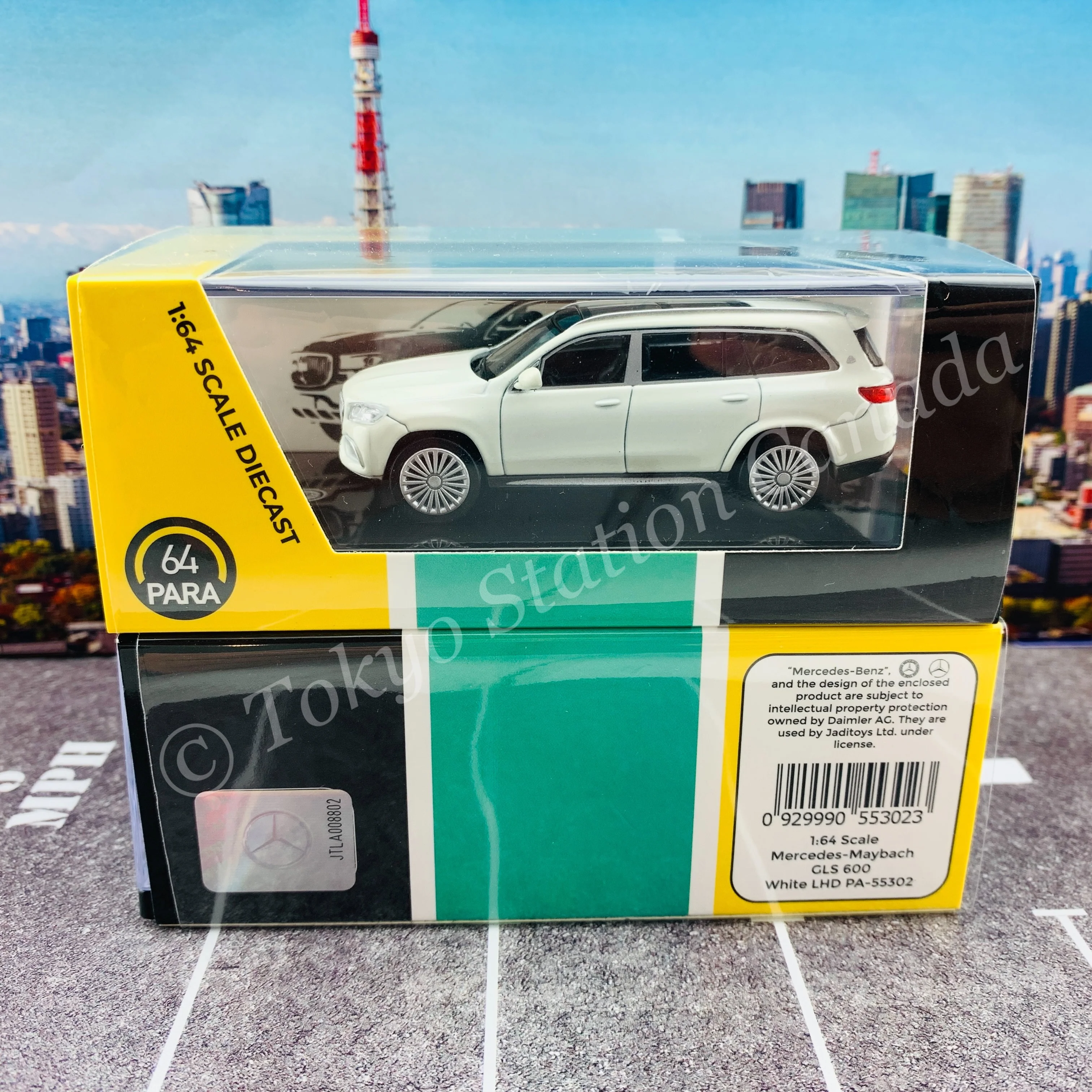 PARA64 1/64 Mercedes-Maybach GLS White LHD PA-55302 - Image 6