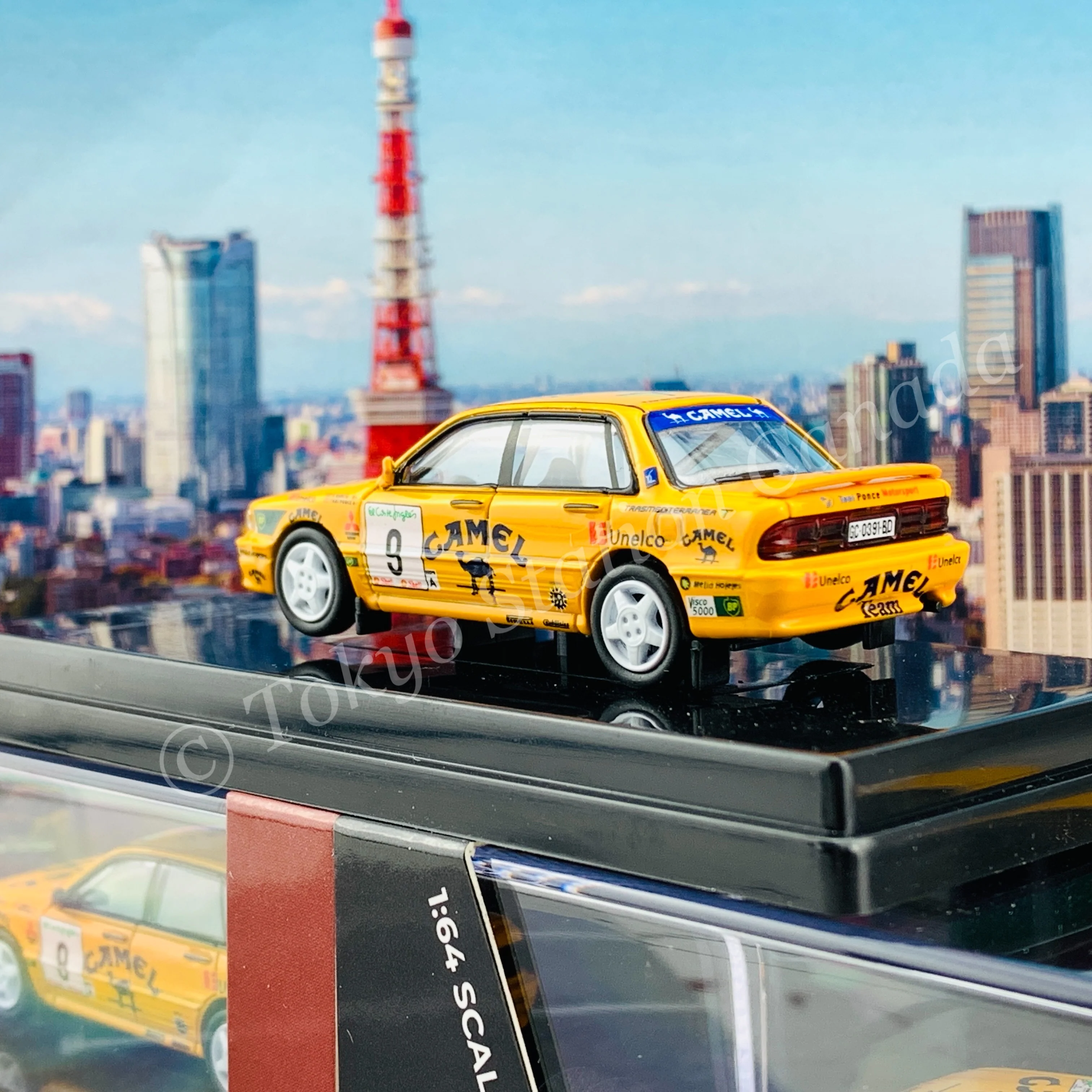 PARA64 1/64 Mitsubishi Galant VR4 1995 Rally El Corte Ingles Ponce #9 LHD PA-55103 - Image 4