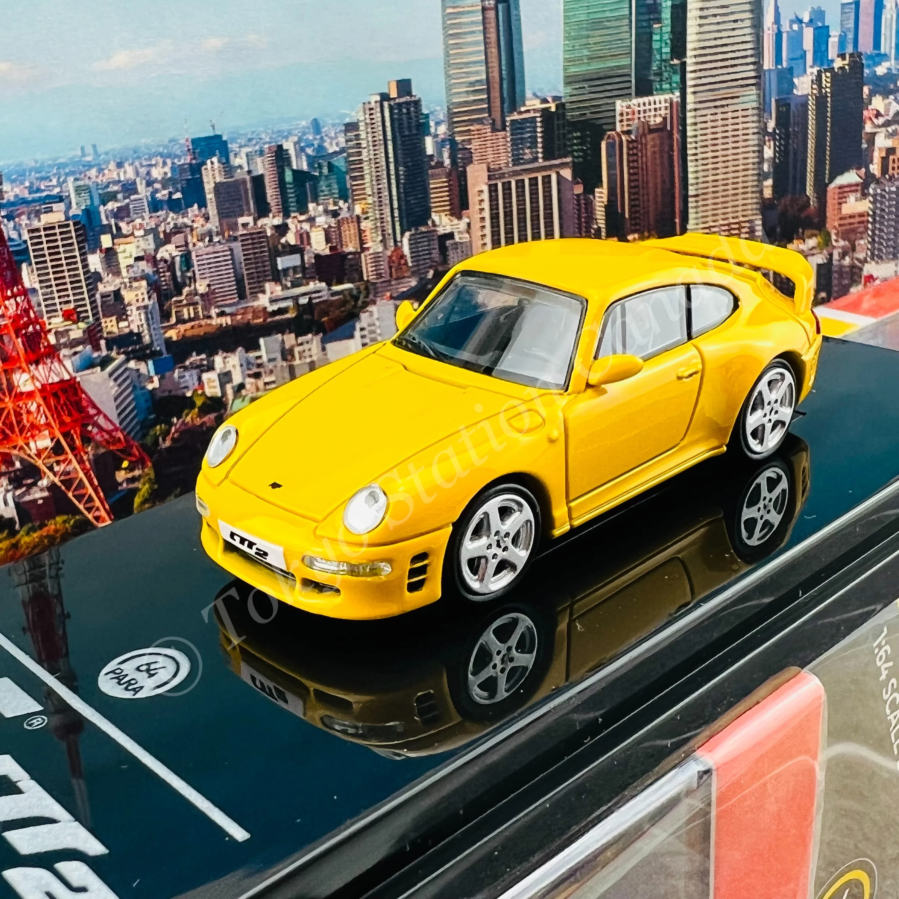 PARA64 1/64 RUF CTR2 Blossom Yellow LHD PA-55372 - Image 2