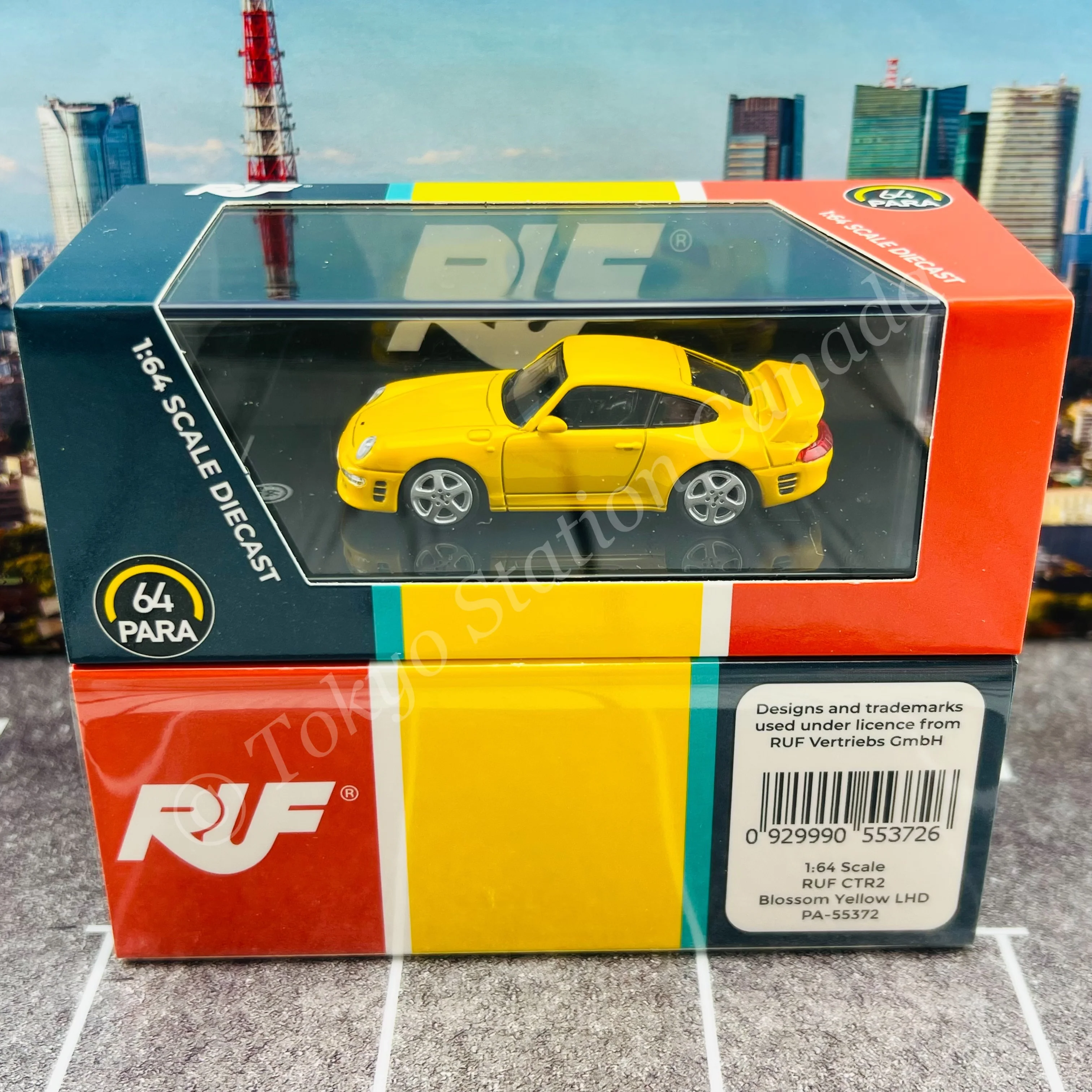 PARA64 1/64 RUF CTR2 Blossom Yellow LHD PA-55372 - Image 5