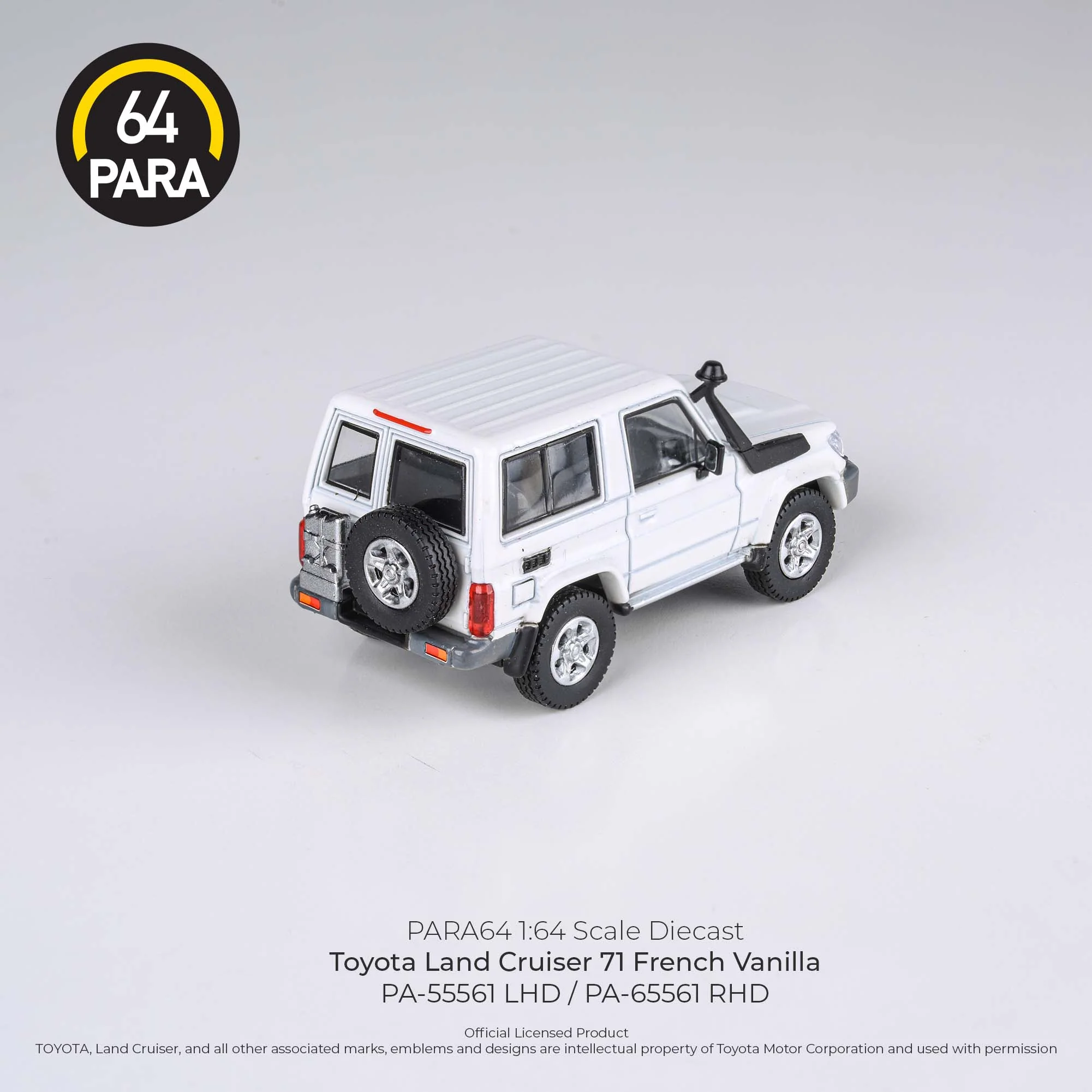 PARA64 1/64 Toyota Land Cruiser 71 French Vanilla LHD PA-55561 - Image 2