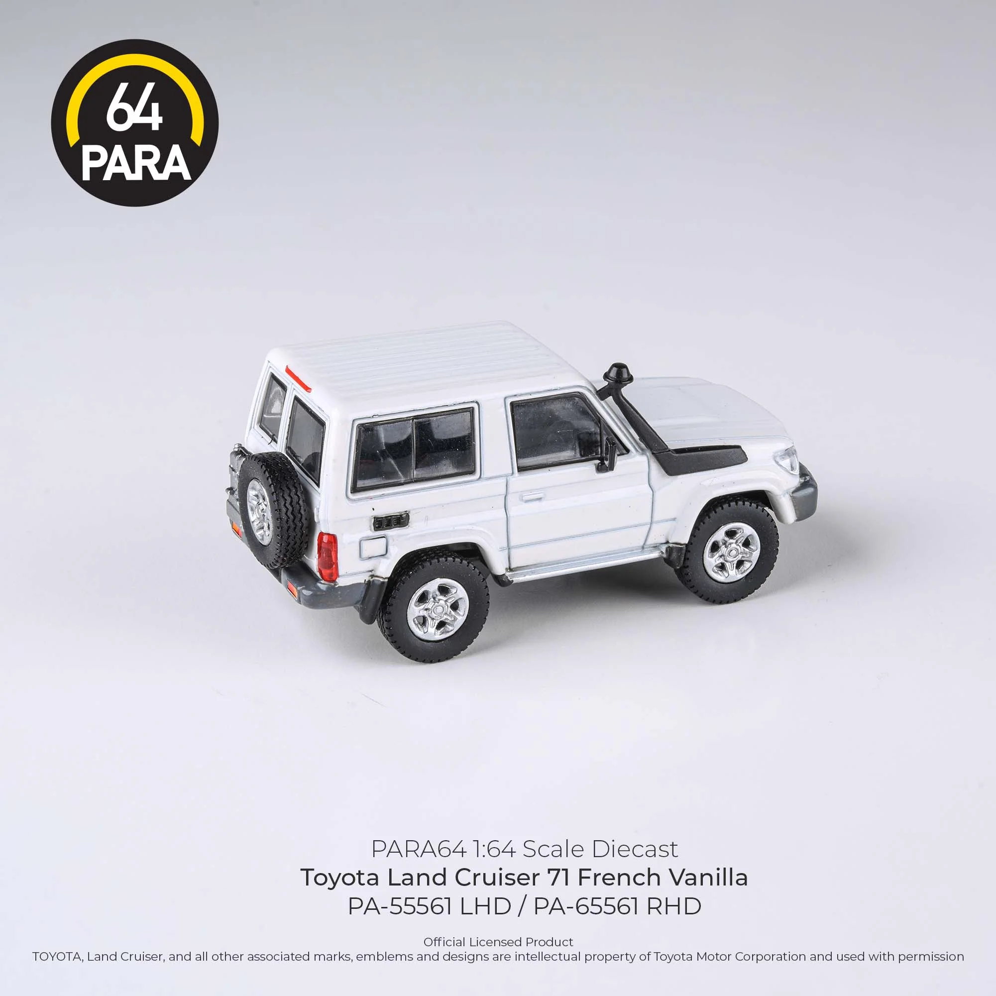 PARA64 1/64 Toyota Land Cruiser 71 French Vanilla LHD PA-55561 - Image 3