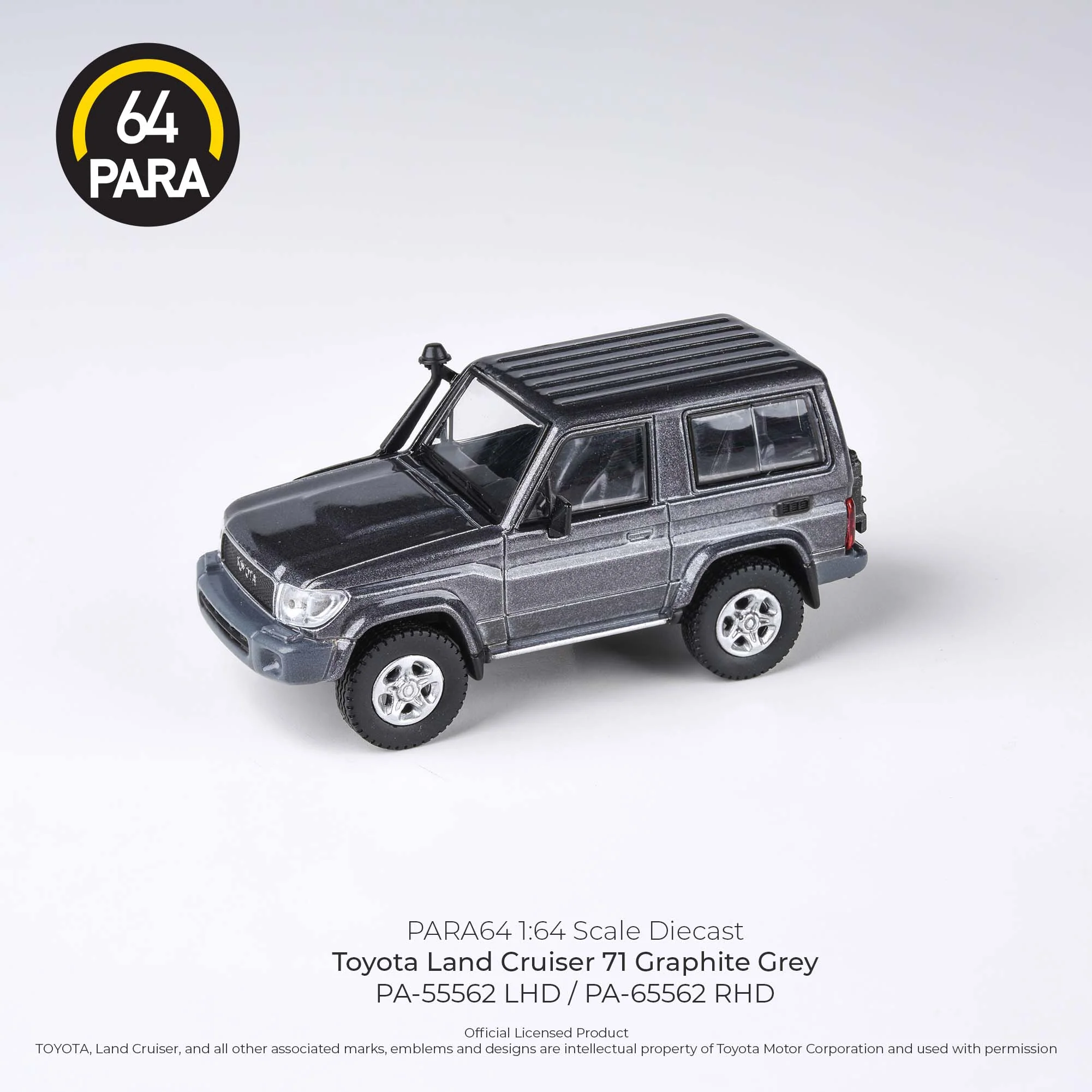 PARA64 1/64 Toyota Land Cruiser 71 Graphite Grey LHD PA-55562 - Image 4